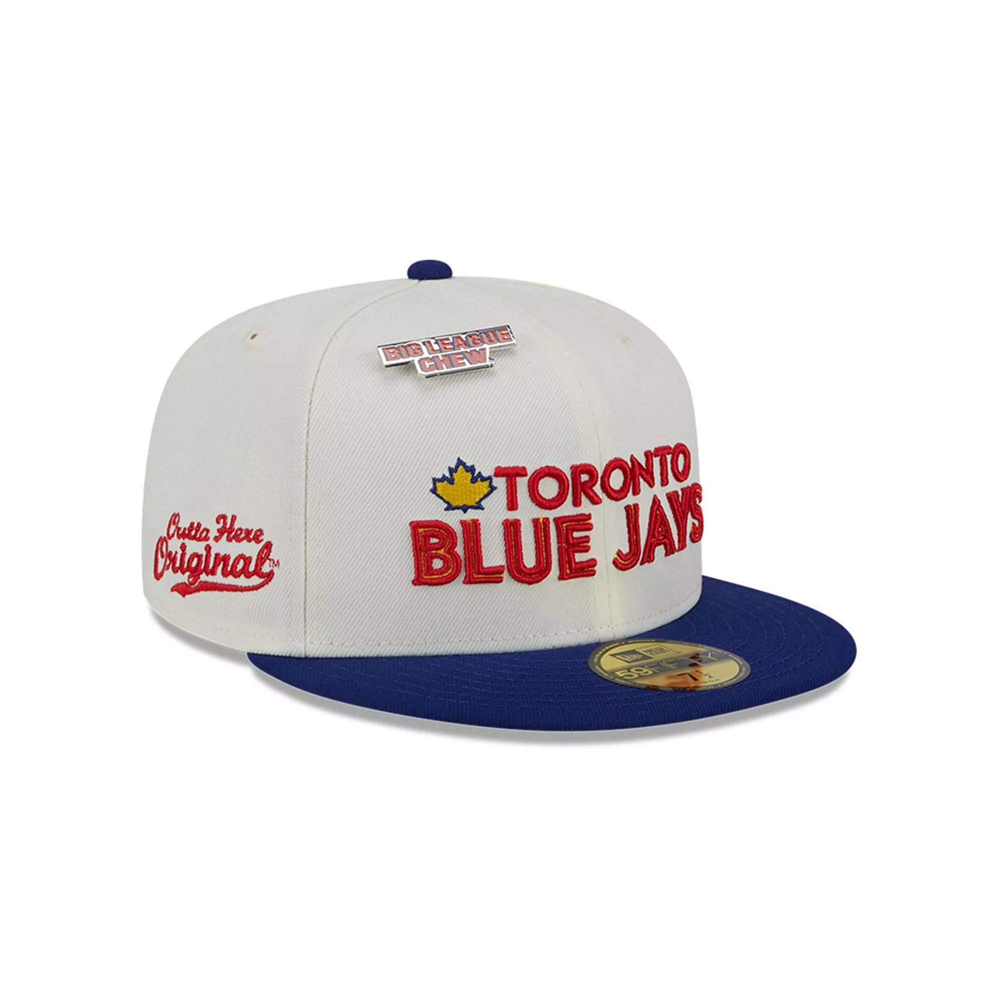 Mens New Era White Toronto Blue Jays Big League Chew Original 59FIFTY Fitted Hat Product Image