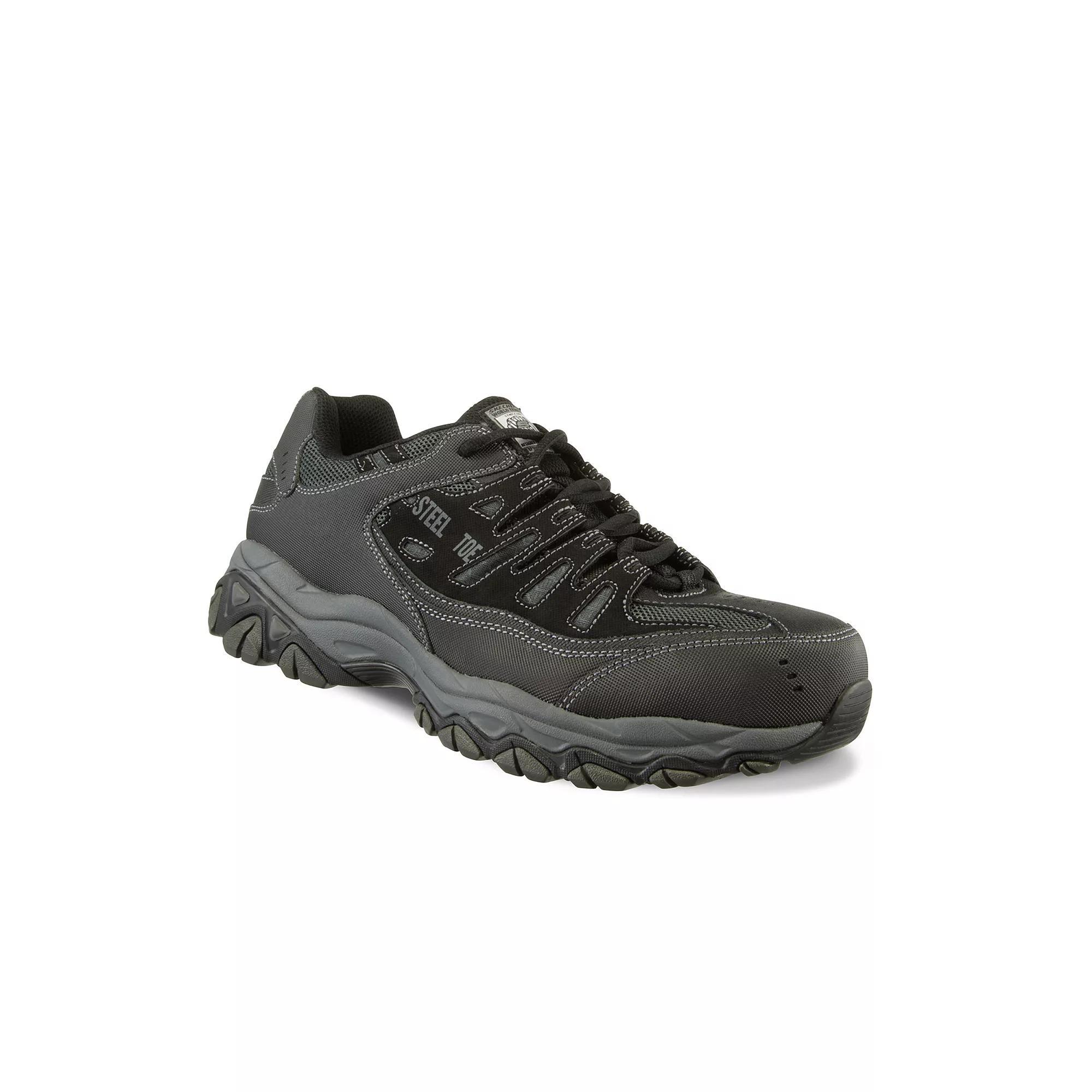 Skechers Mens Cankton Steel Toe Work Shoe Work Safety Shoes Product Image