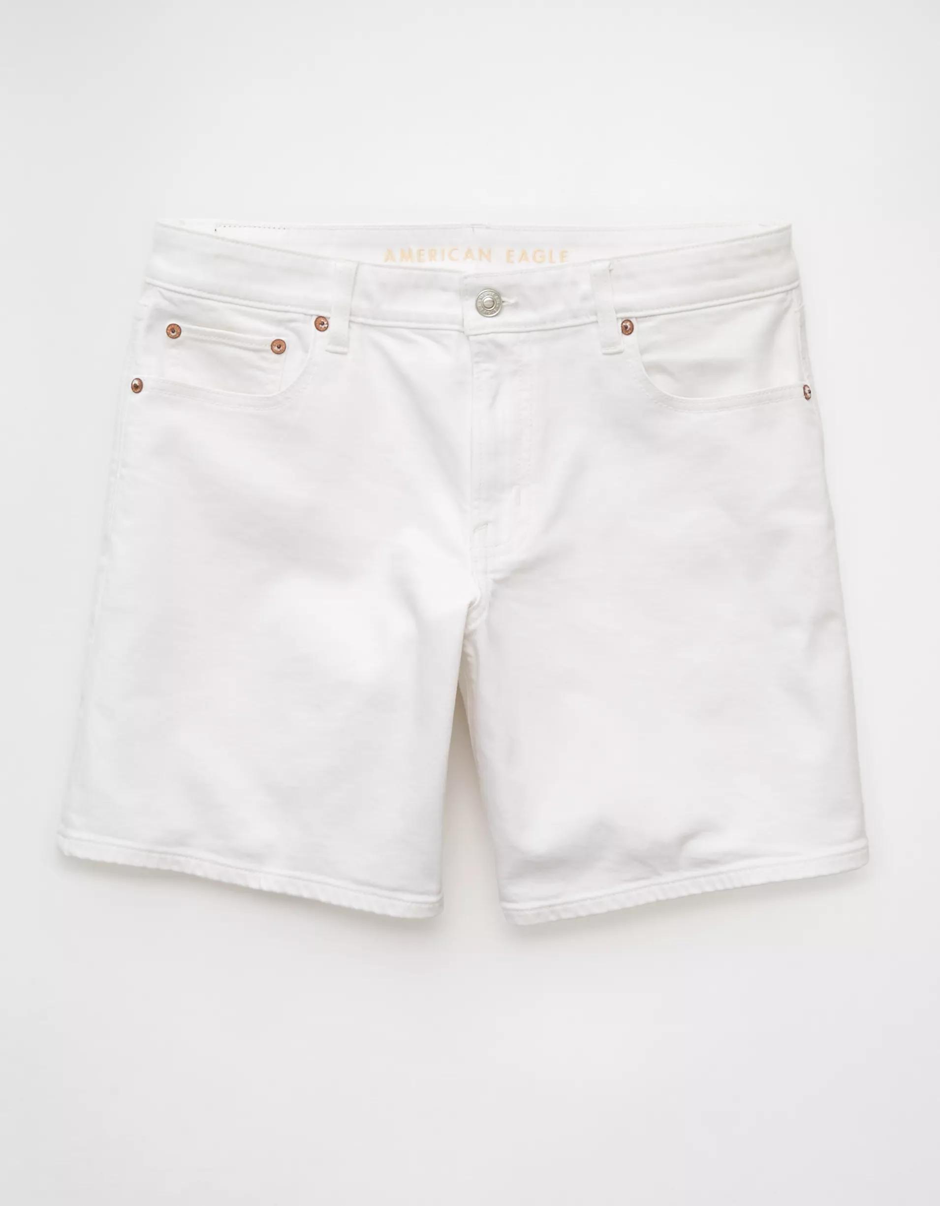 AE 8" Dreamy Drape Stretch Low-Rise Baggy Jort Product Image