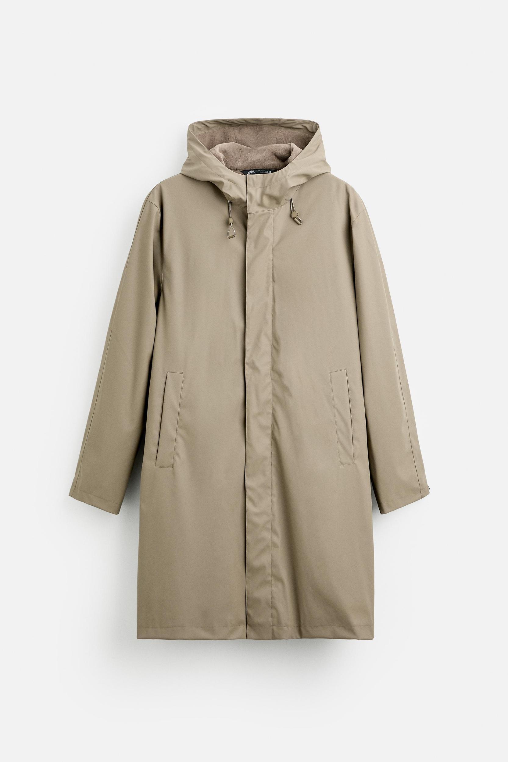 HOODED RUBBERIZED PARKA Product Image
