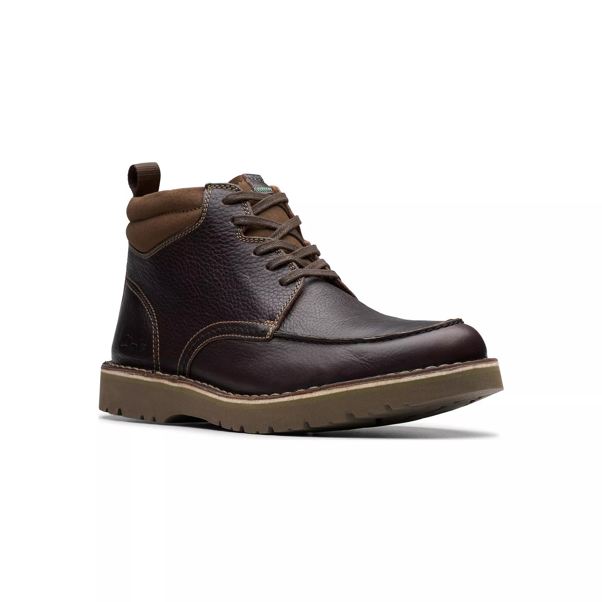 Clarks Eastridge Peak Mens Leather Boots Product Image