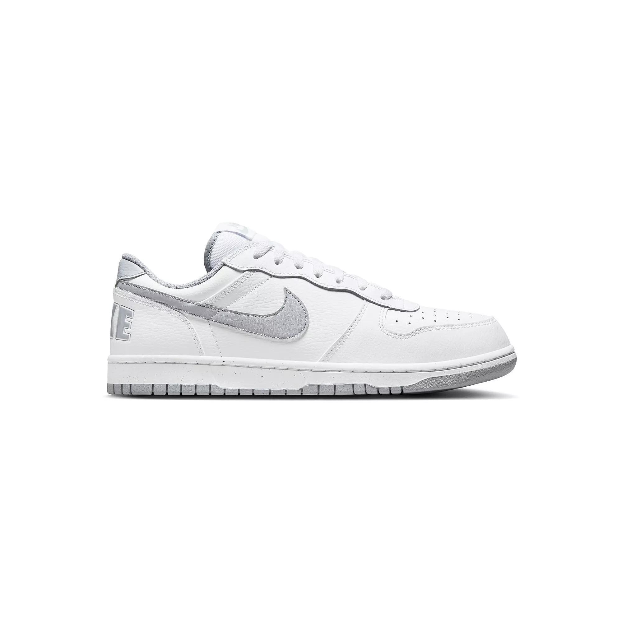 Men's Nike Big Low Sneakers, Size: 13, White Wolf Gray Product Image