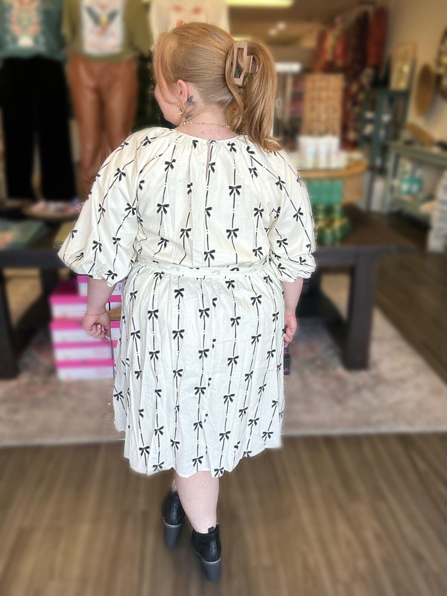 Bows for Days Dress (1X to 3X) Product Image