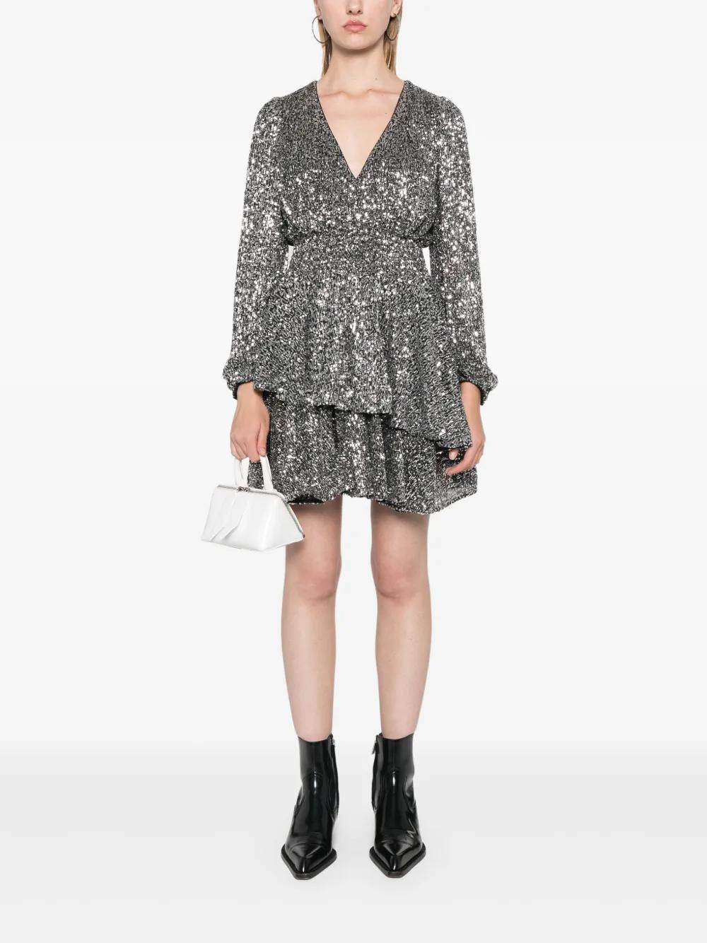 sequinned mini dress Product Image