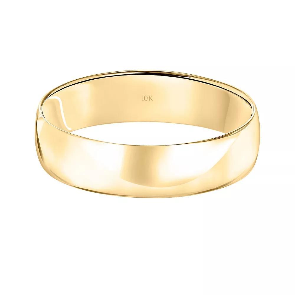 Love Always 10k Gold 5 mm Wedding Band, Women's, Size: 5.50, 10k White Gold Product Image