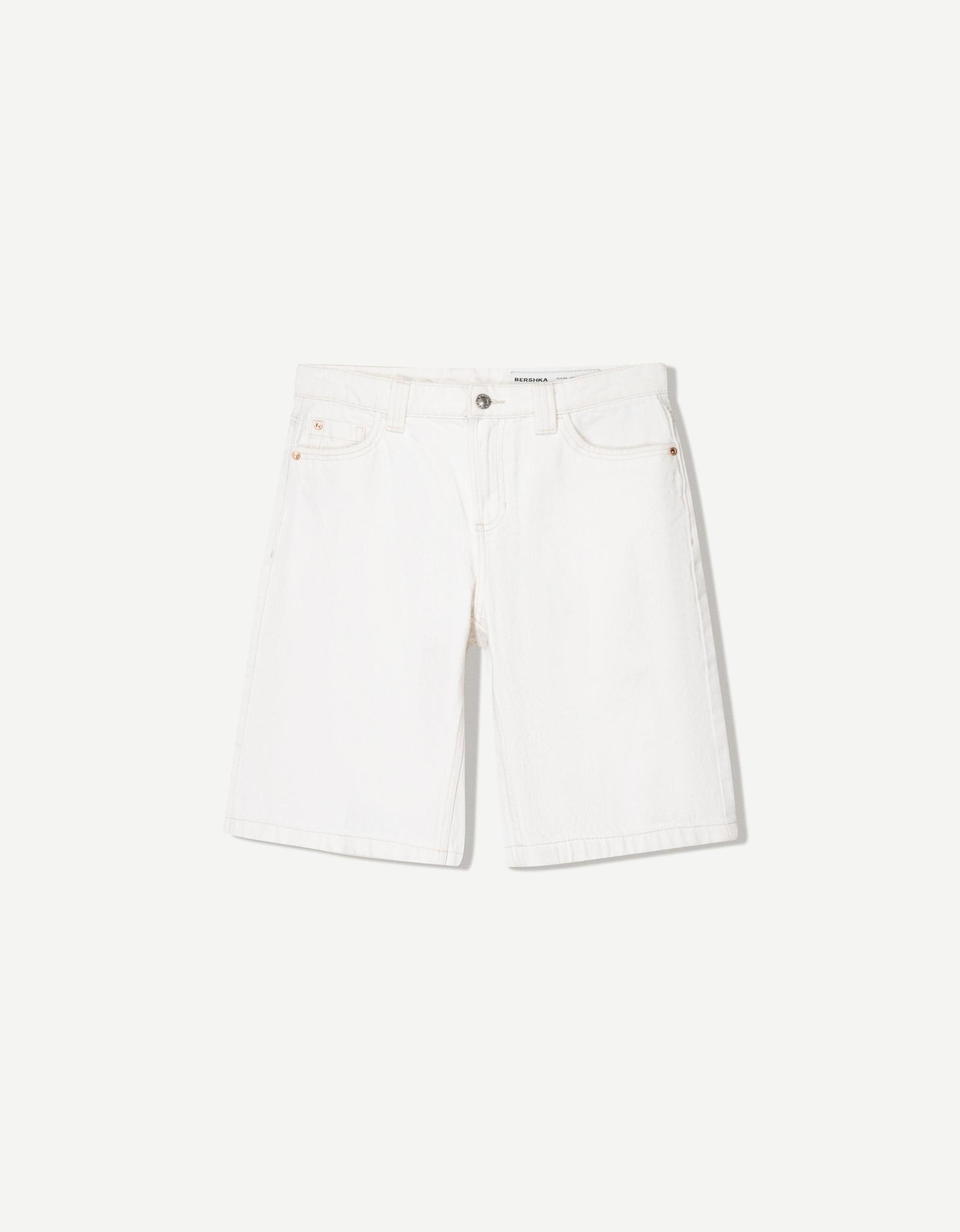 Baggy denim shorts Product Image