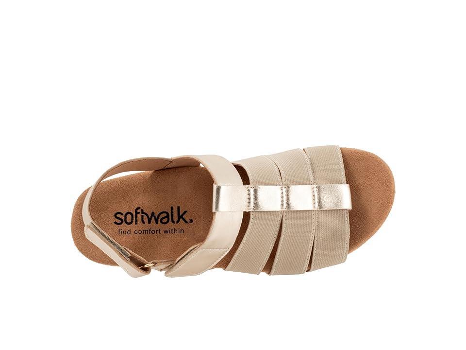 SoftWalk Burnaby (Navy Nubuck) Women's Sandals Product Image