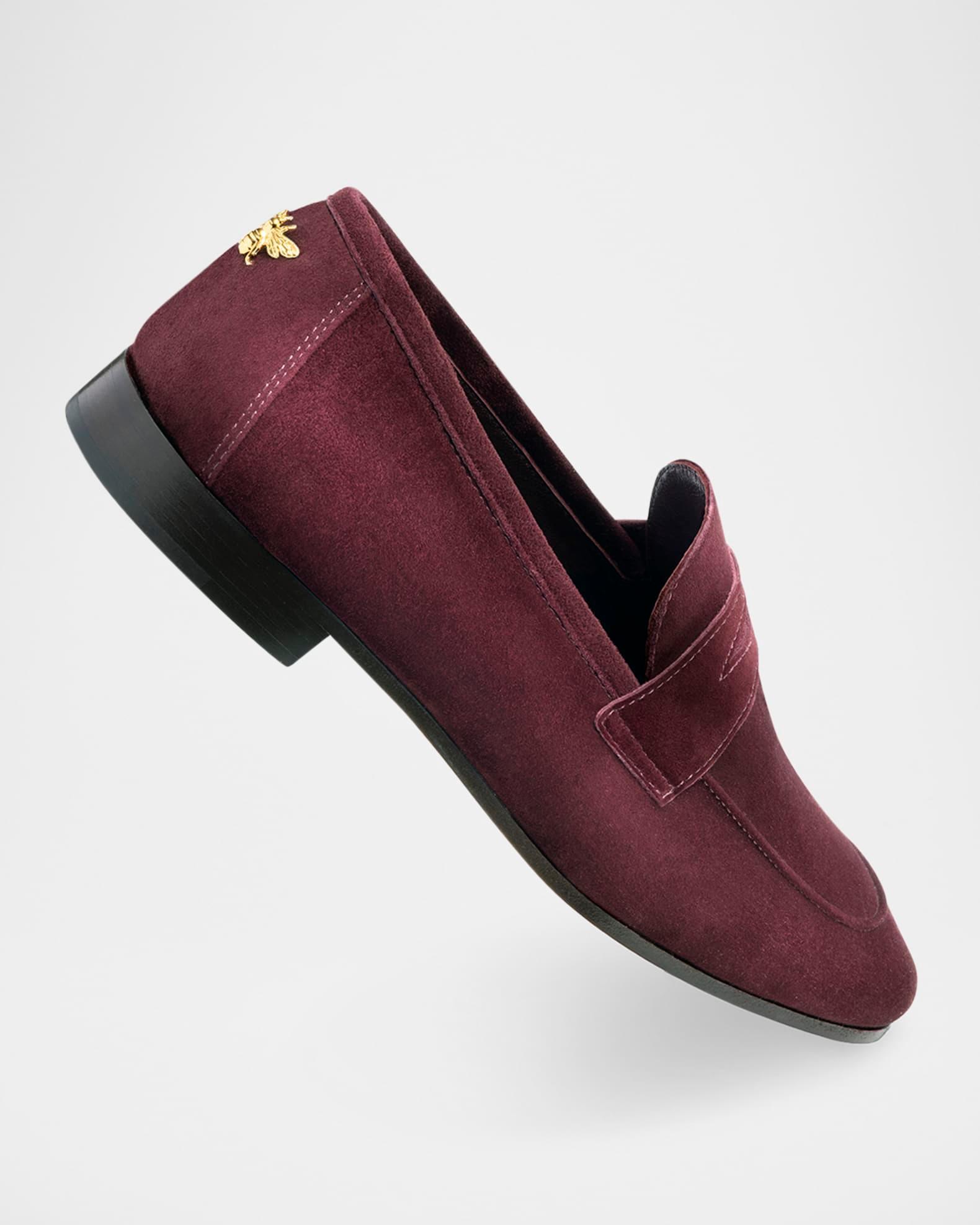 Suede Flaneur Penny Loafers Product Image