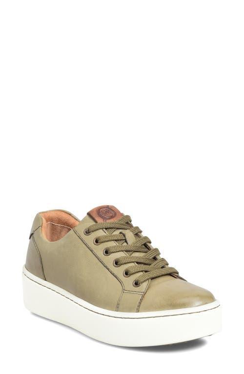 Born Mira Leather Platform Sneakers Product Image