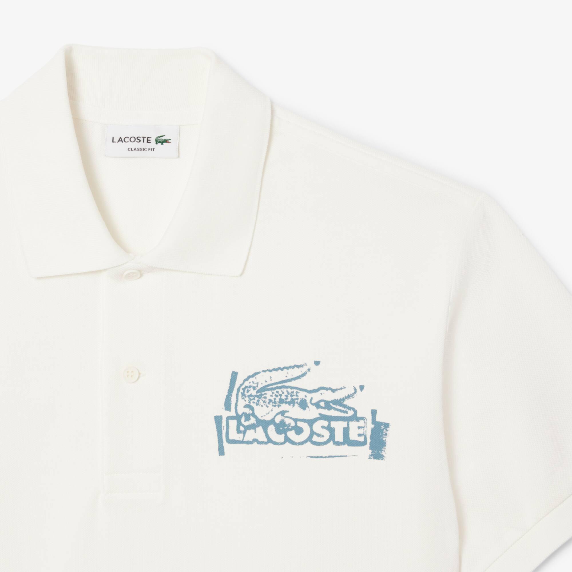 Classic Fit Printed L.12.12 Polo Shirt Product Image