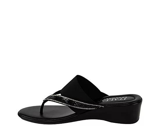 Italian Shoemakers Deleiza Women's Sandals, Size: 6, White Product Image