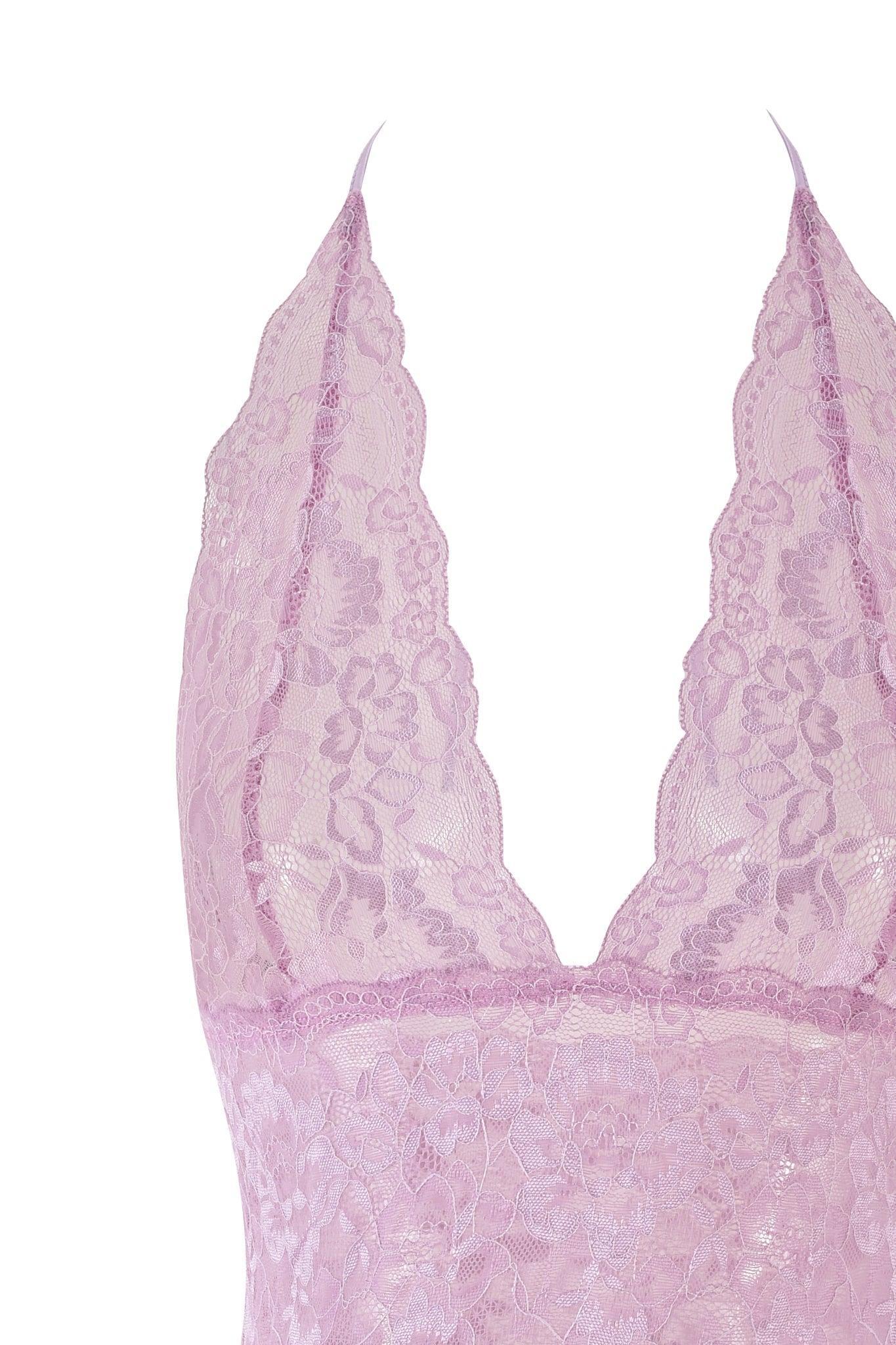 GEM HALTER TOP - PURPLE : LILAC Product Image