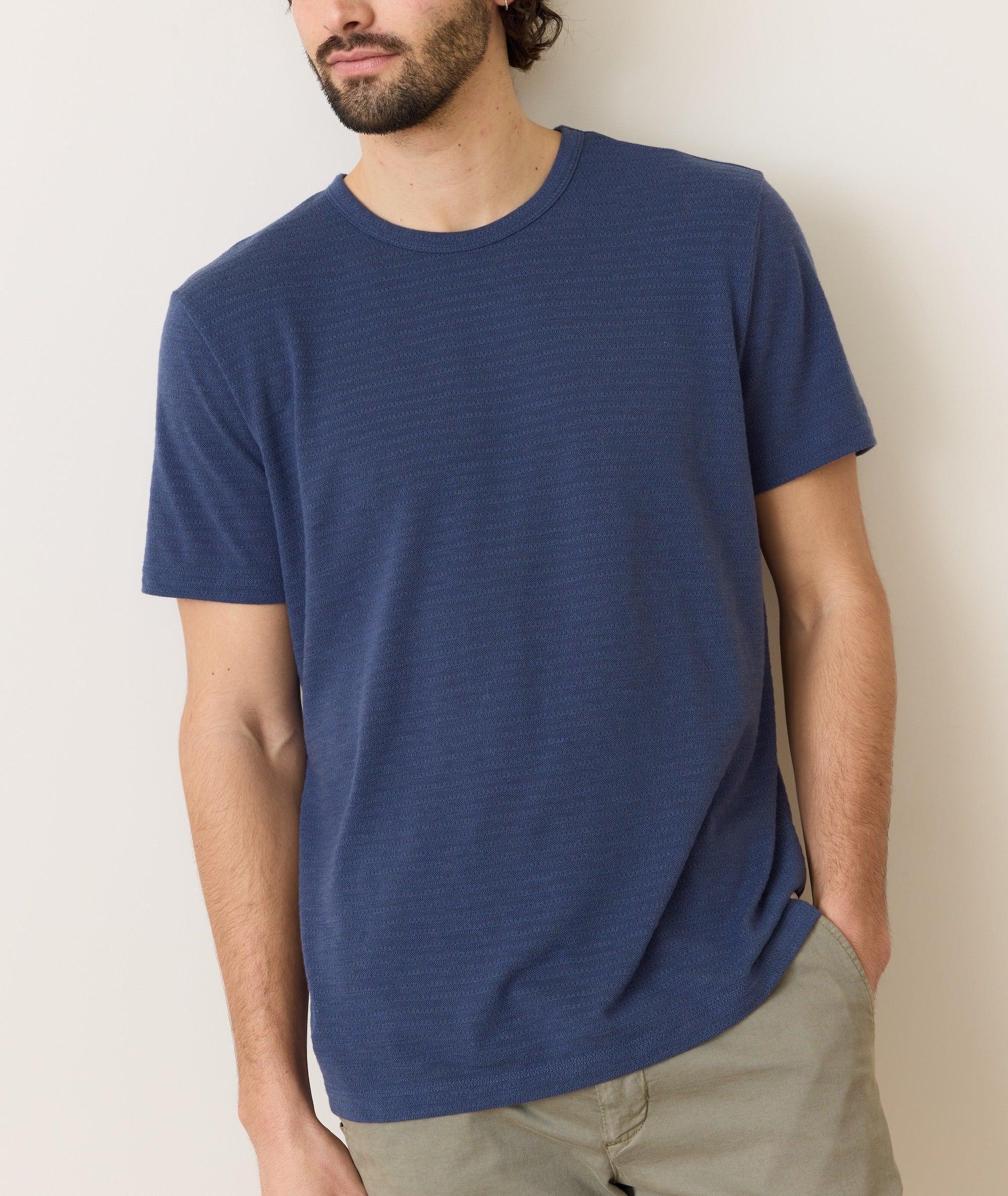 Signature Jacquard Crew Tee Product Image