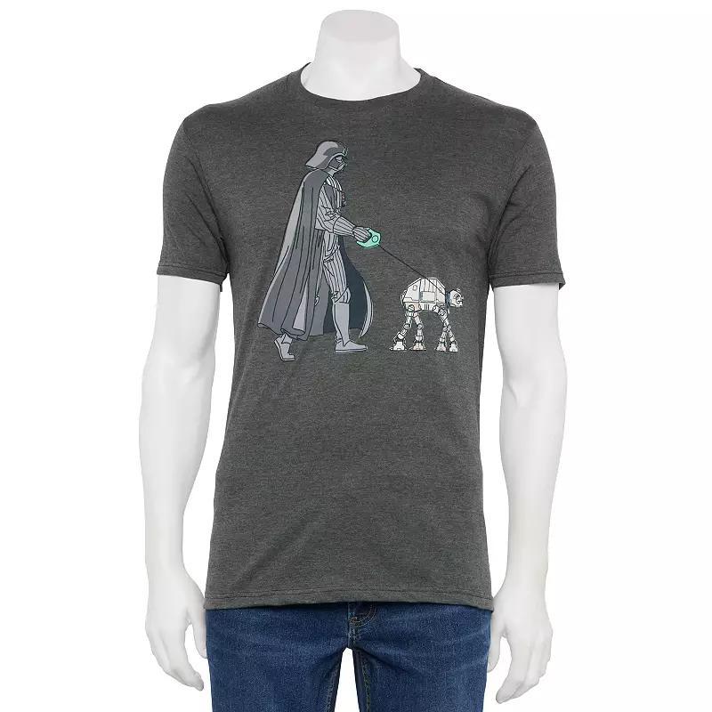 Mens Vader Walker Graphic Tee Grey Heather Product Image