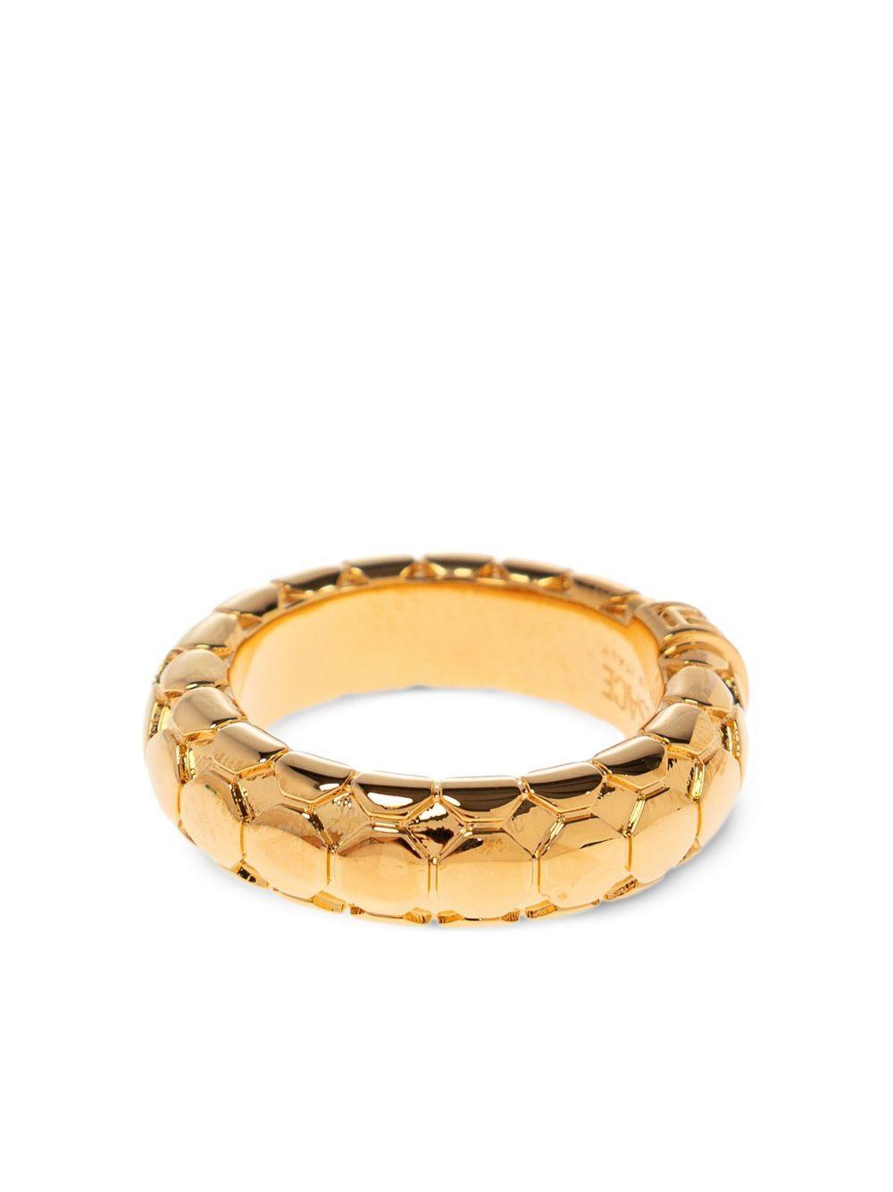 Greca-engraved ring Product Image