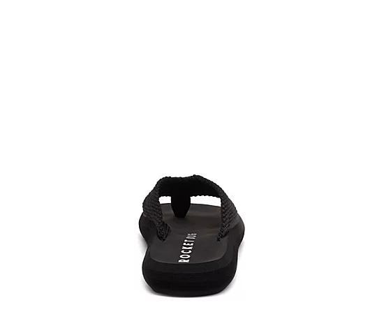 Rocket Dog Sunset Women's Flip-Flop Sandals, Size: 9, Black Product Image