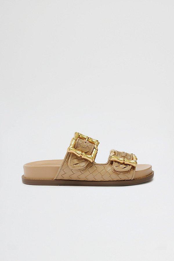 Womens Enola Woven Leather Sandals Product Image