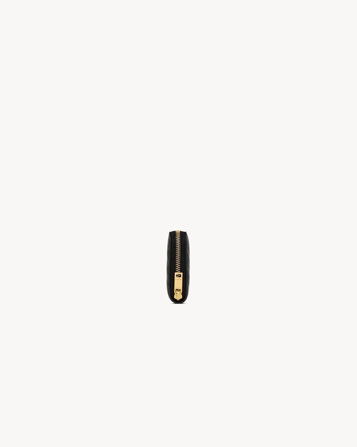 saint laurent paris card case in smooth leather Product Image