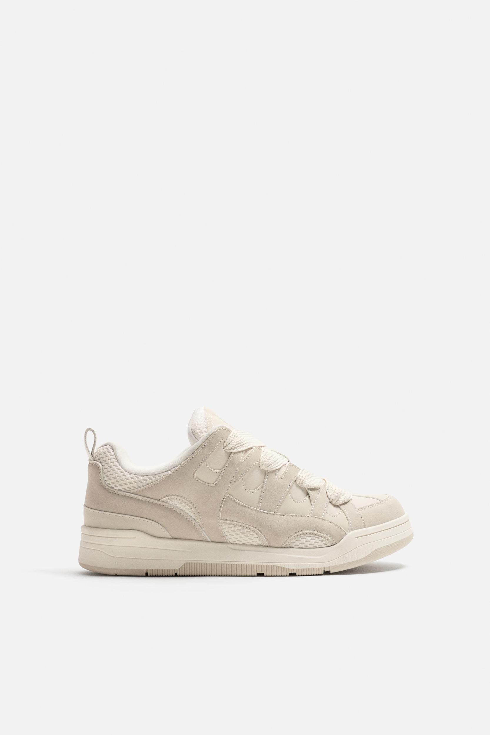MAXI LACE-UP SNEAKERS Product Image