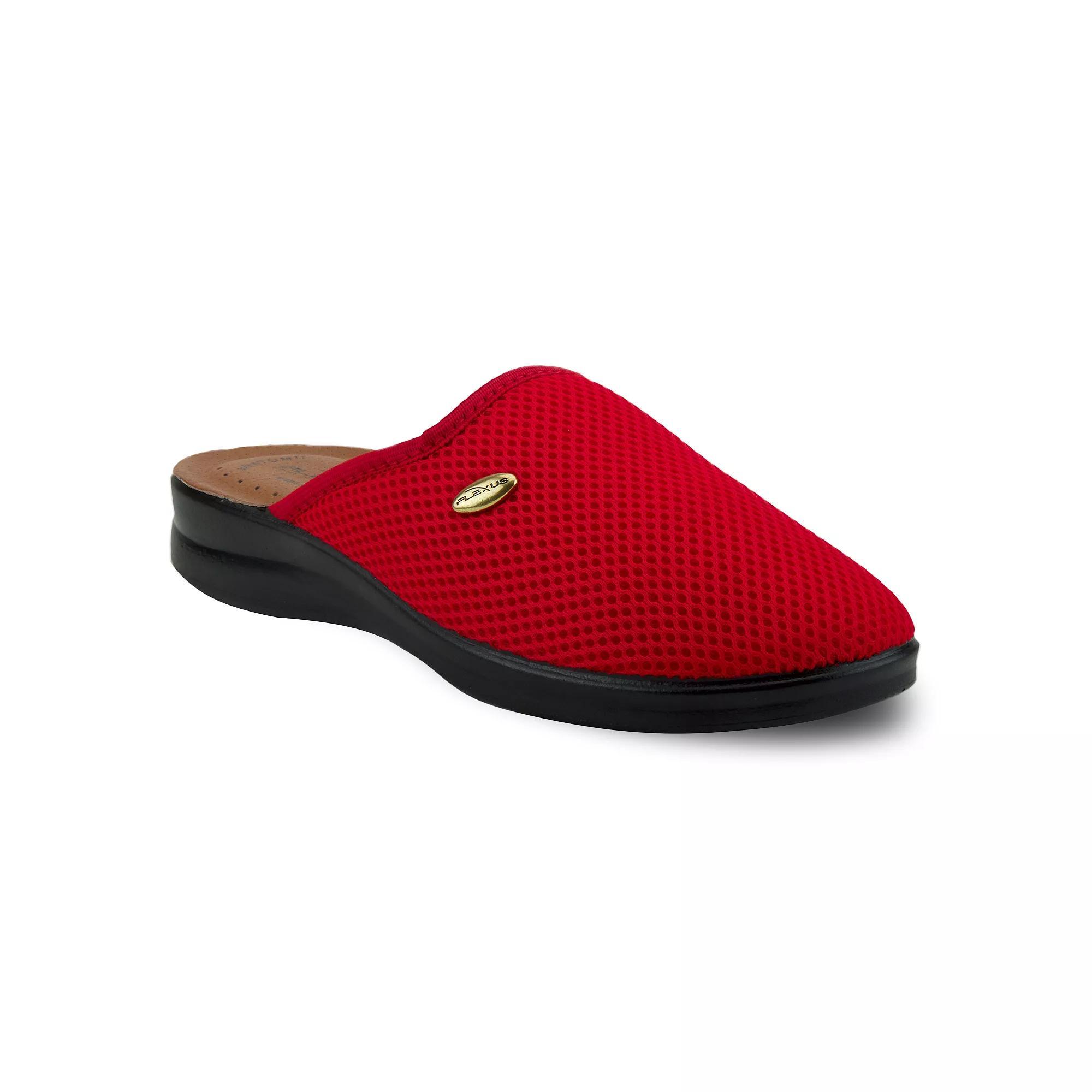Flexus by Spring Step Women's Scuff Slippers, Size: 36, Red Product Image
