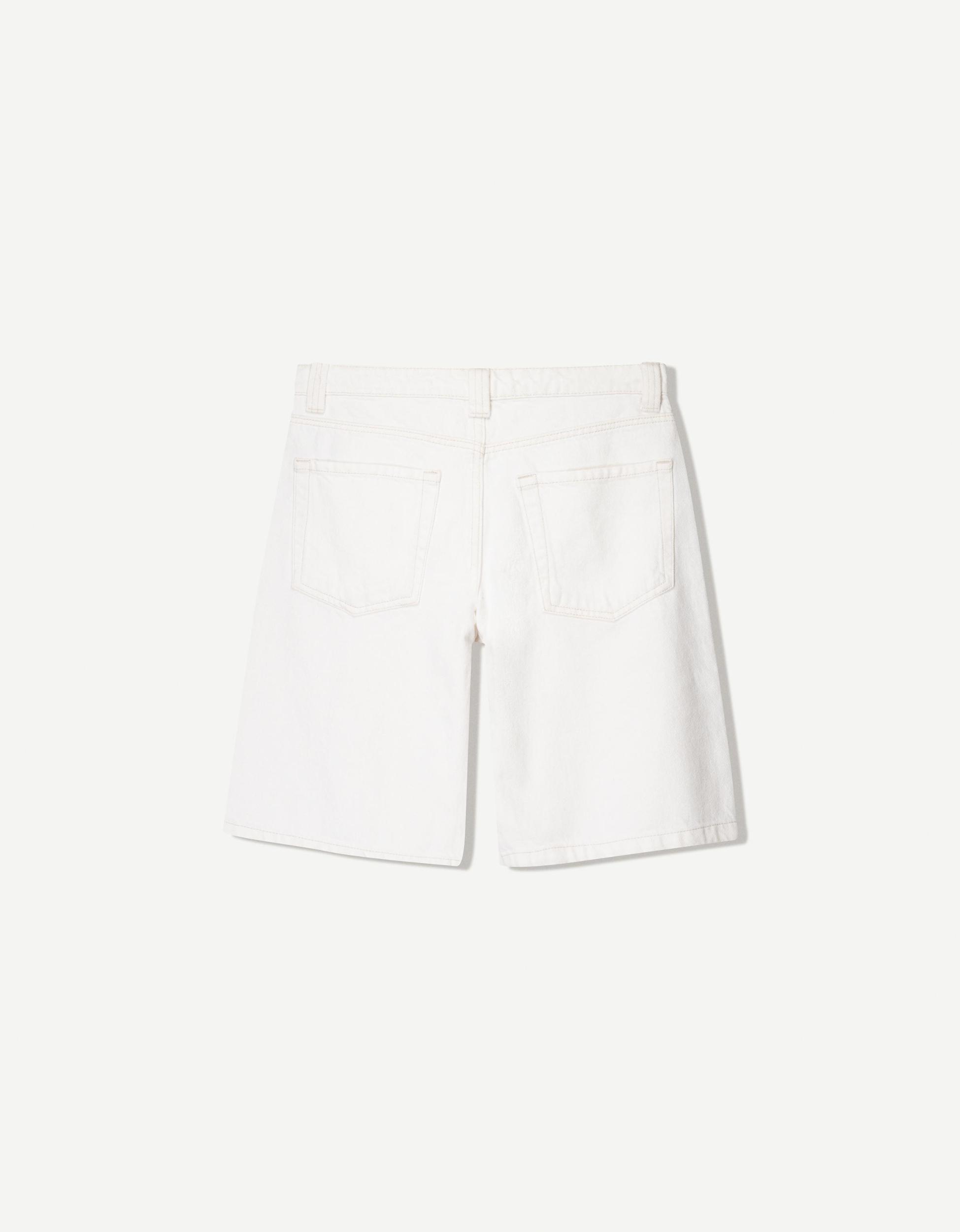 Baggy denim shorts Product Image