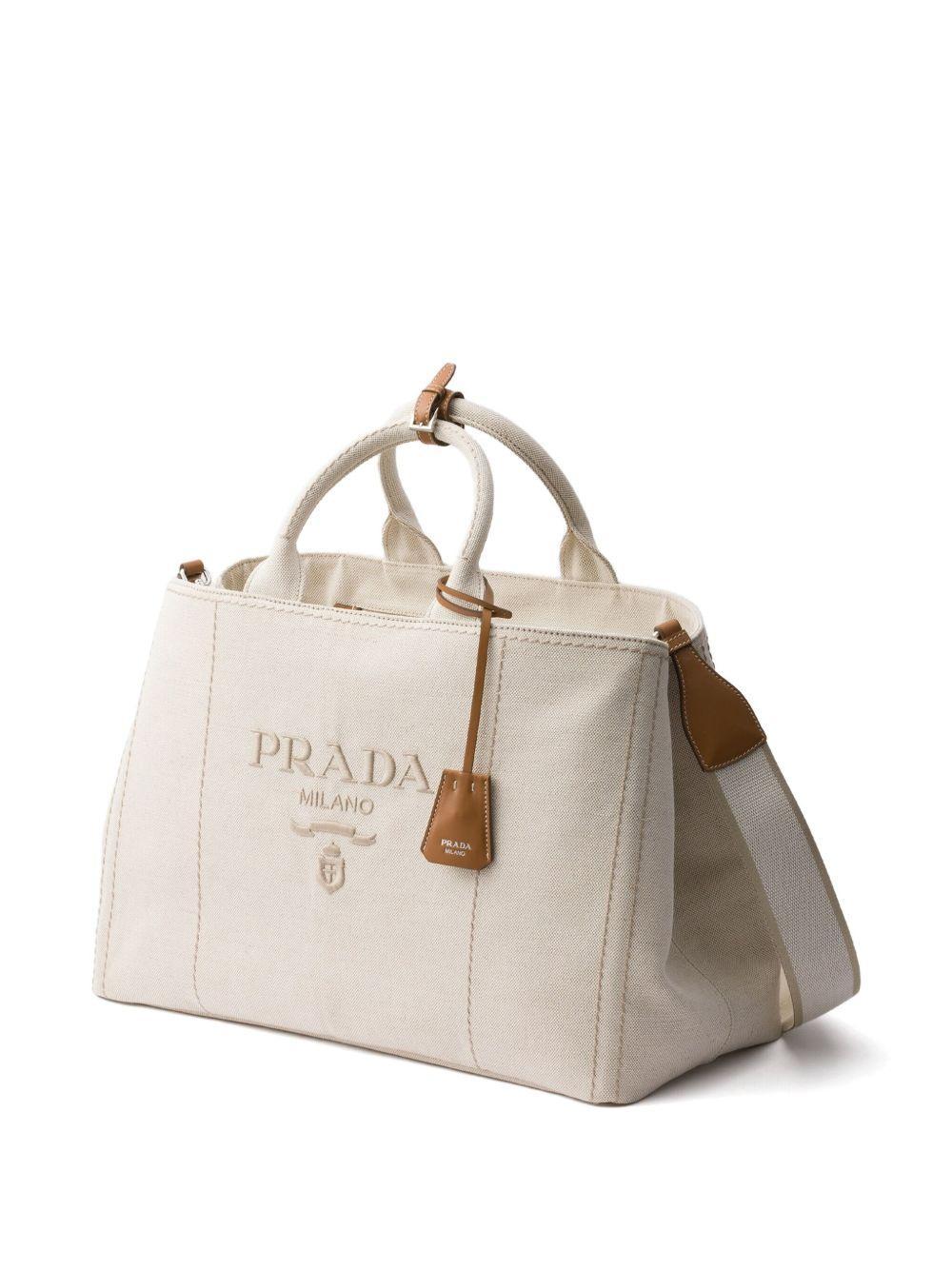 logo-embroidered tote bag Product Image