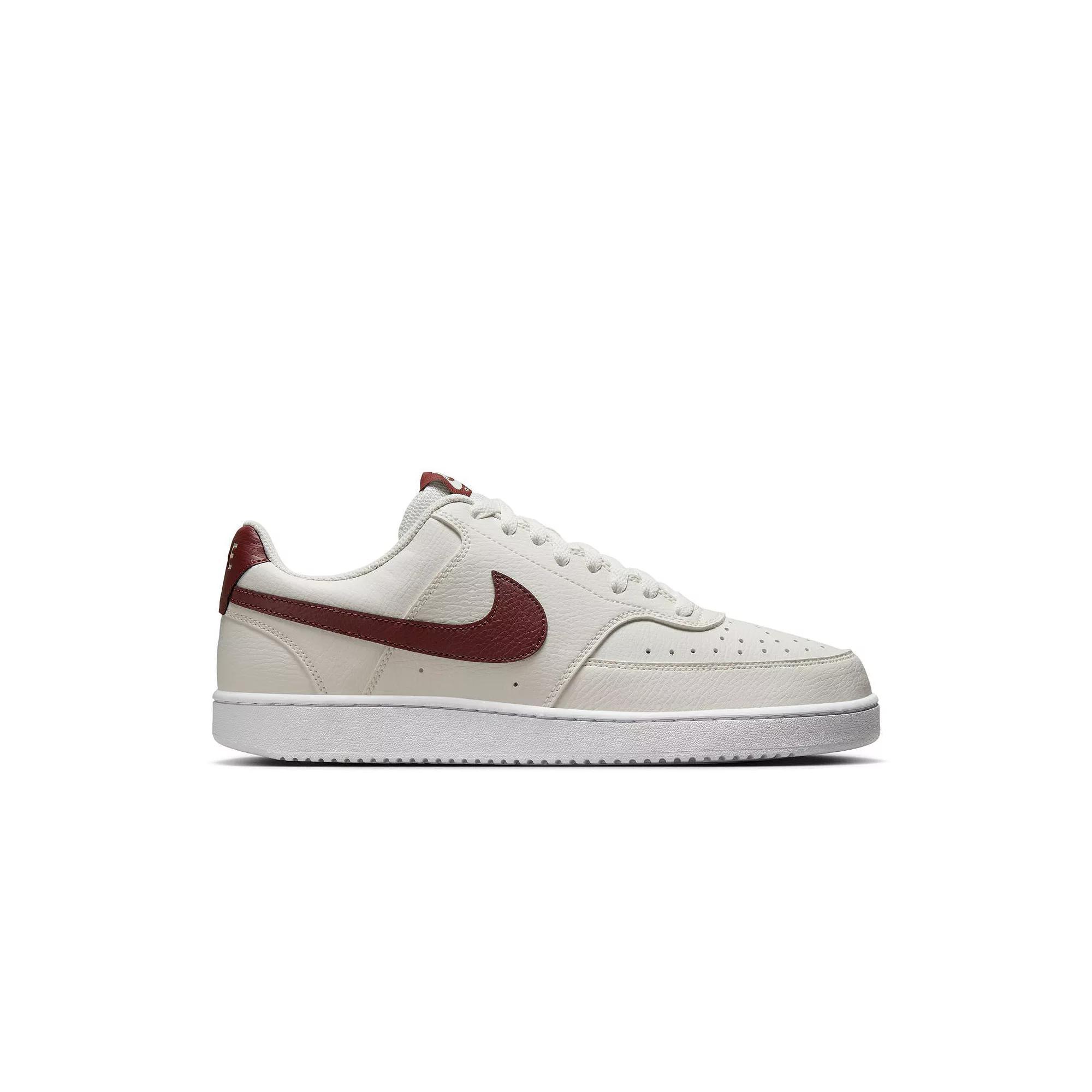 Nike Court Vision Next Nature Men's Low-Top Shoes, Women's, Size: 7.5, Sail Dark Pony White Product Image