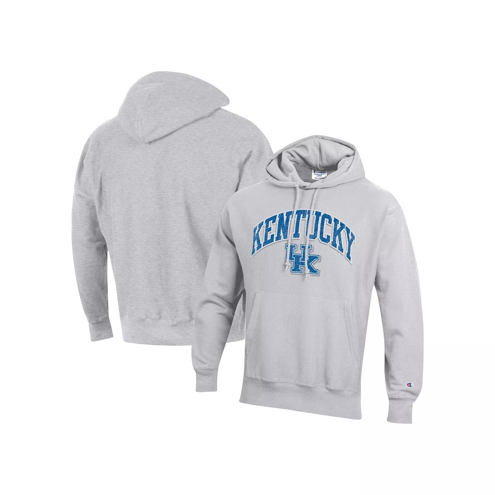 Men's Champion Heather Gray Purdue Boilermakers Vault Late Night Reverse Weave Pullover Hoodie, Size: 2XL, Grey Product Image
