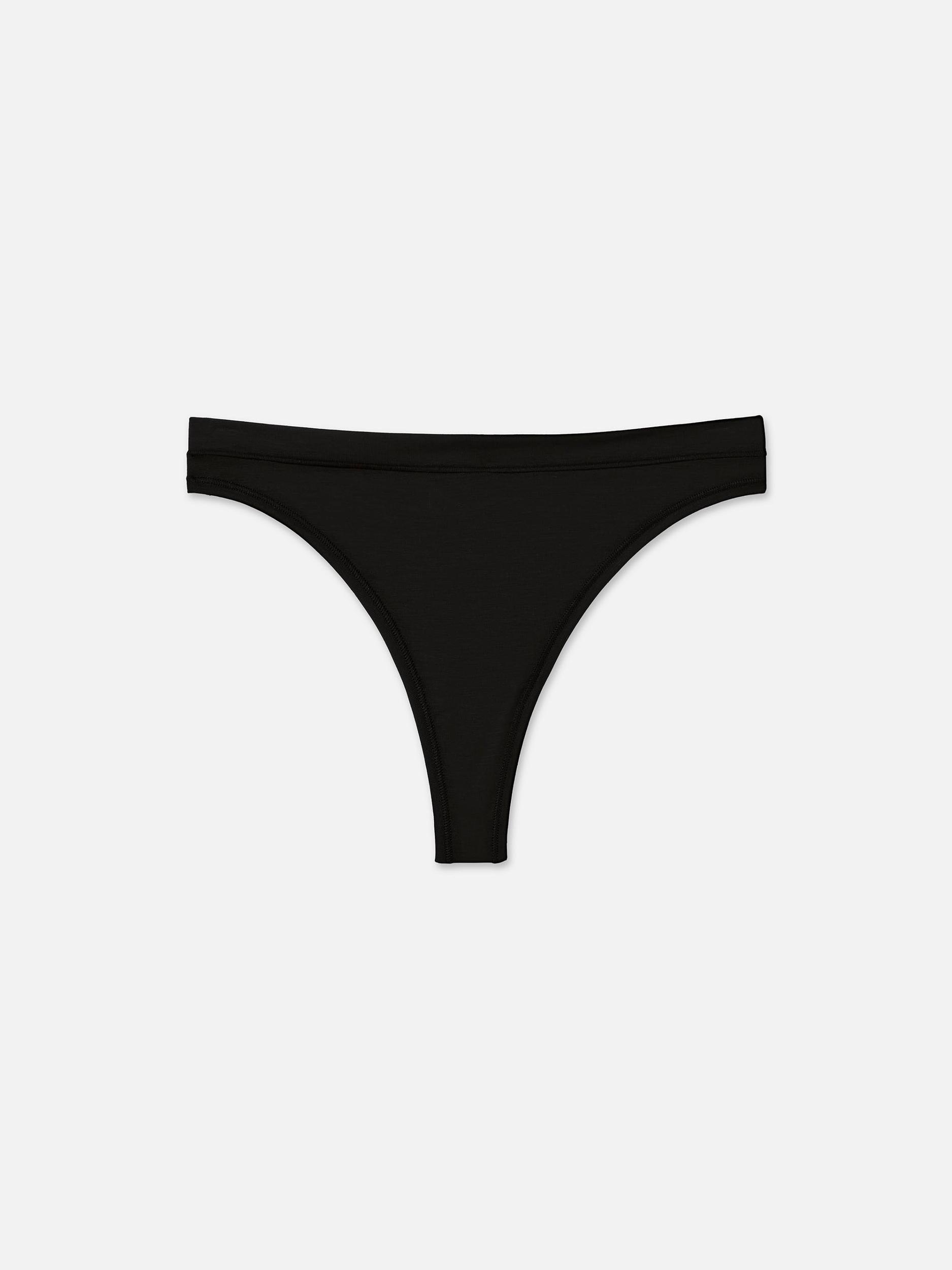 Tencel Comfort Mid Rise Thong Female Product Image
