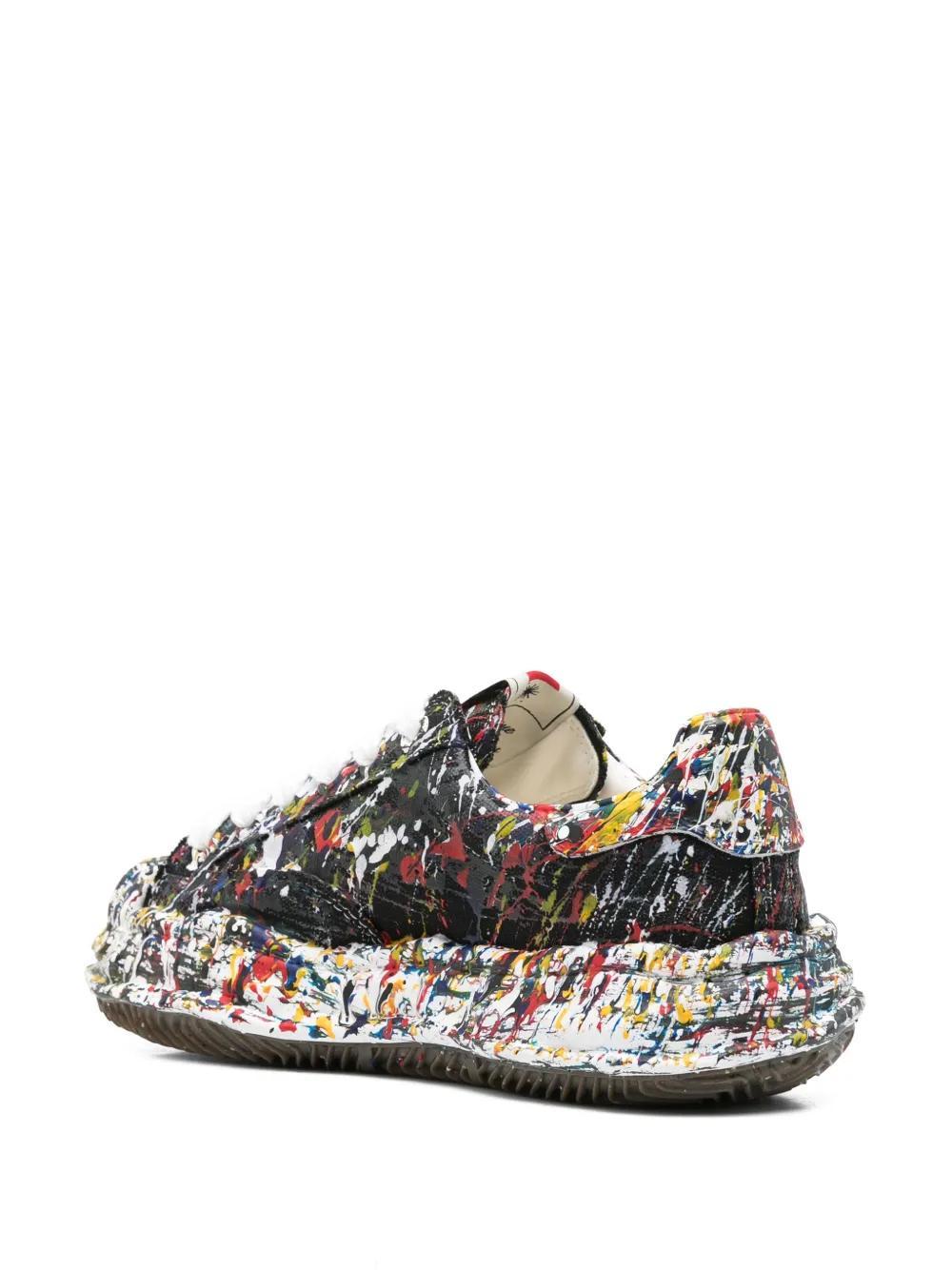 paint-splatter sneakers Product Image