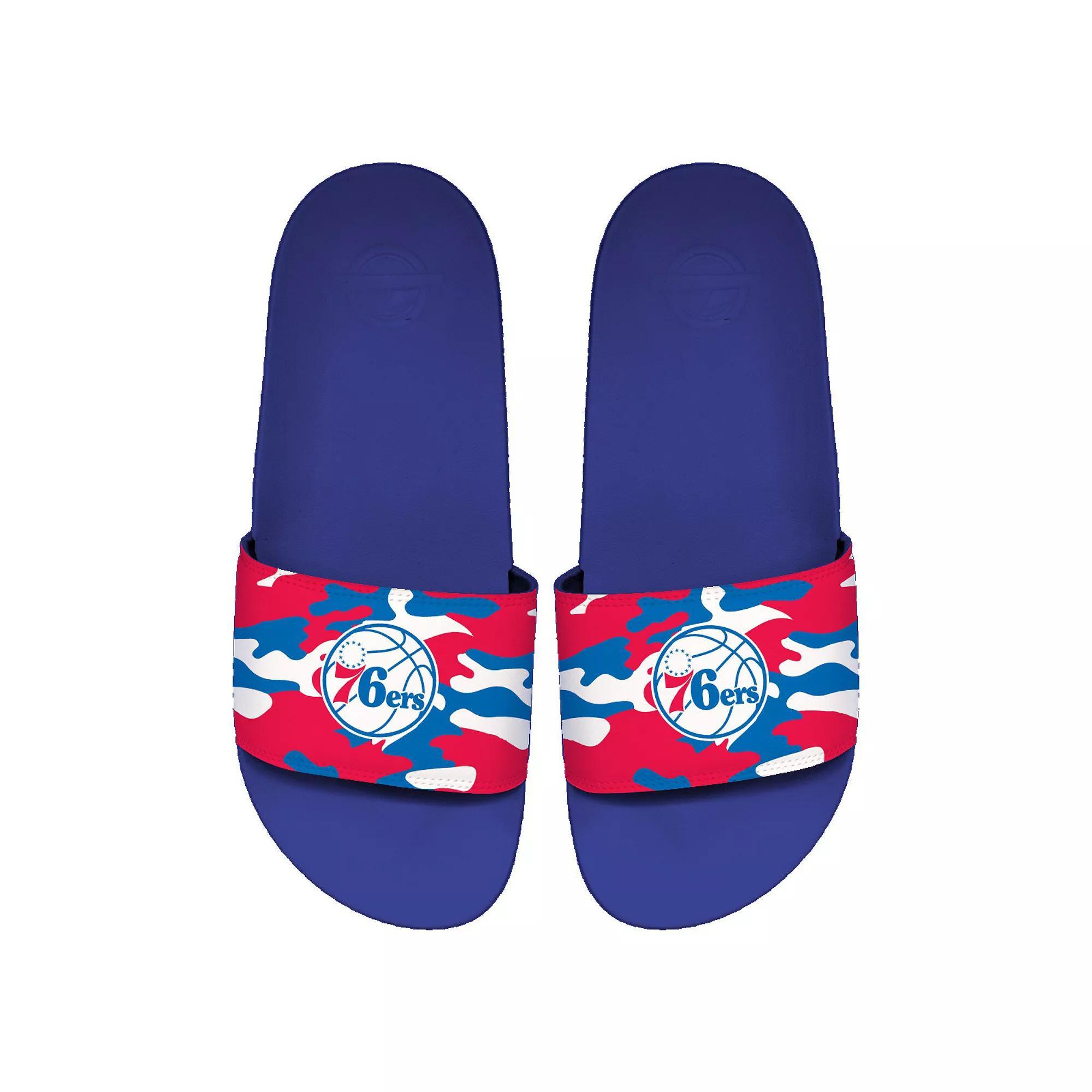 Mens ISlide Philadelphia 76ers Camo Motto Slide Sandals Product Image