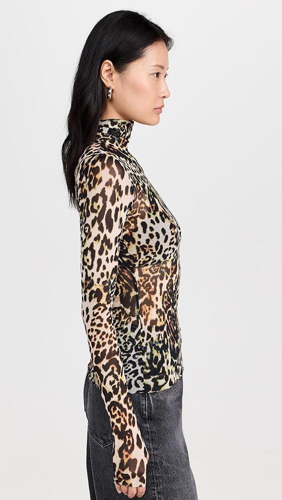 AFRM Zadie Turtleneck Long Sleeve Top | Shopbop Product Image