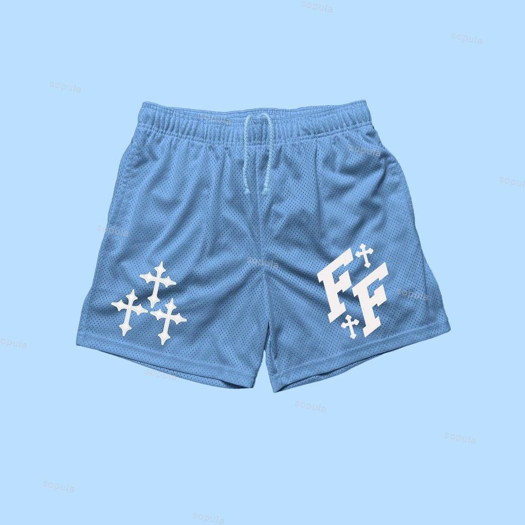 Sopula Jesus Ff Printed Casual Mesh Shorts Product Image