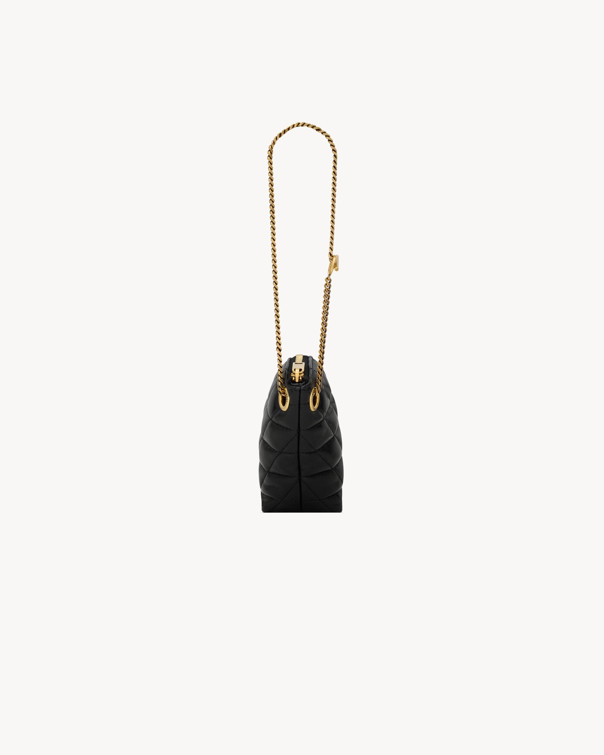 SADE triangle coin purse in lambskin Product Image