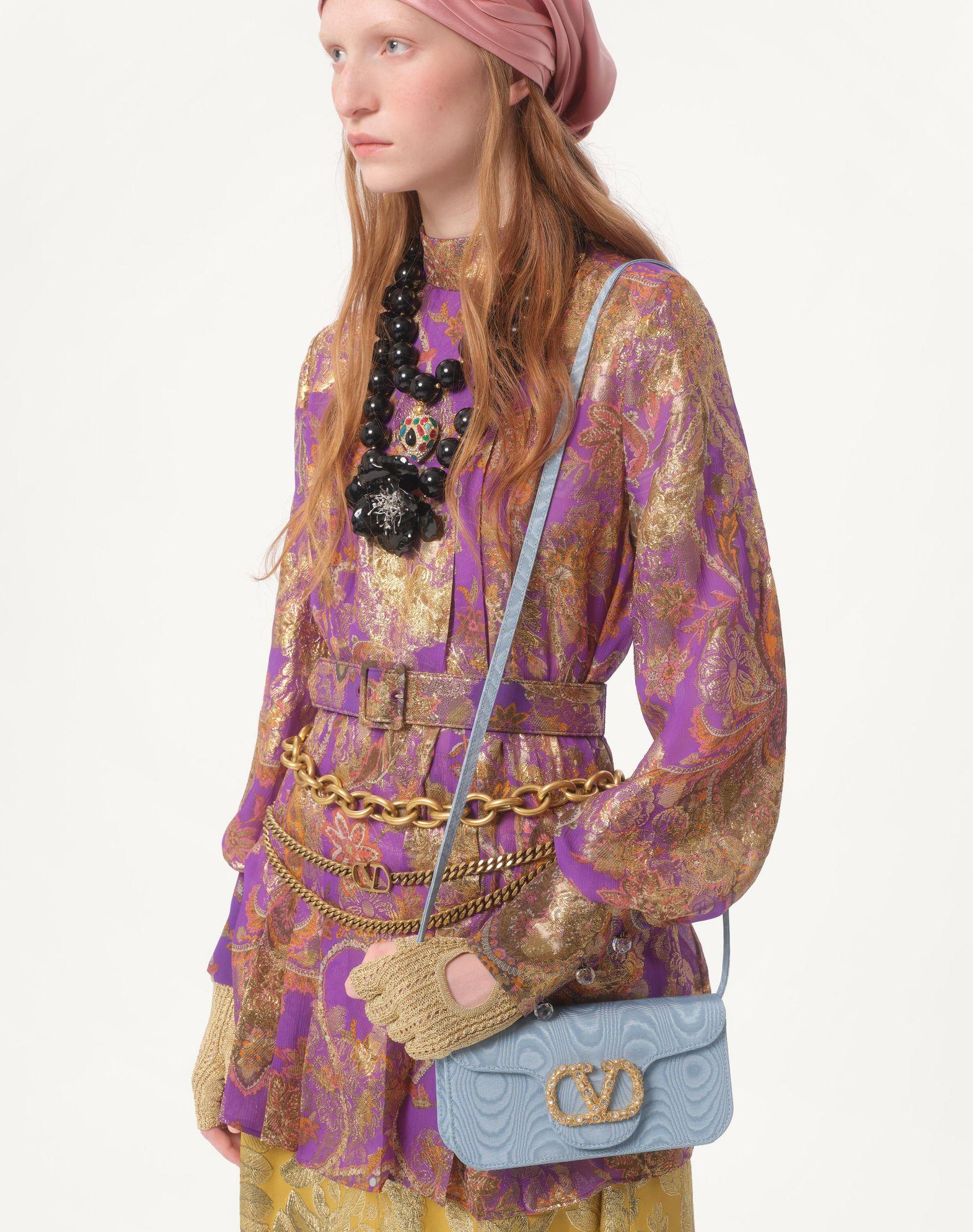 Top In Fil Coupe' Lame' Cashmere Apres L'Hiver  Product Image