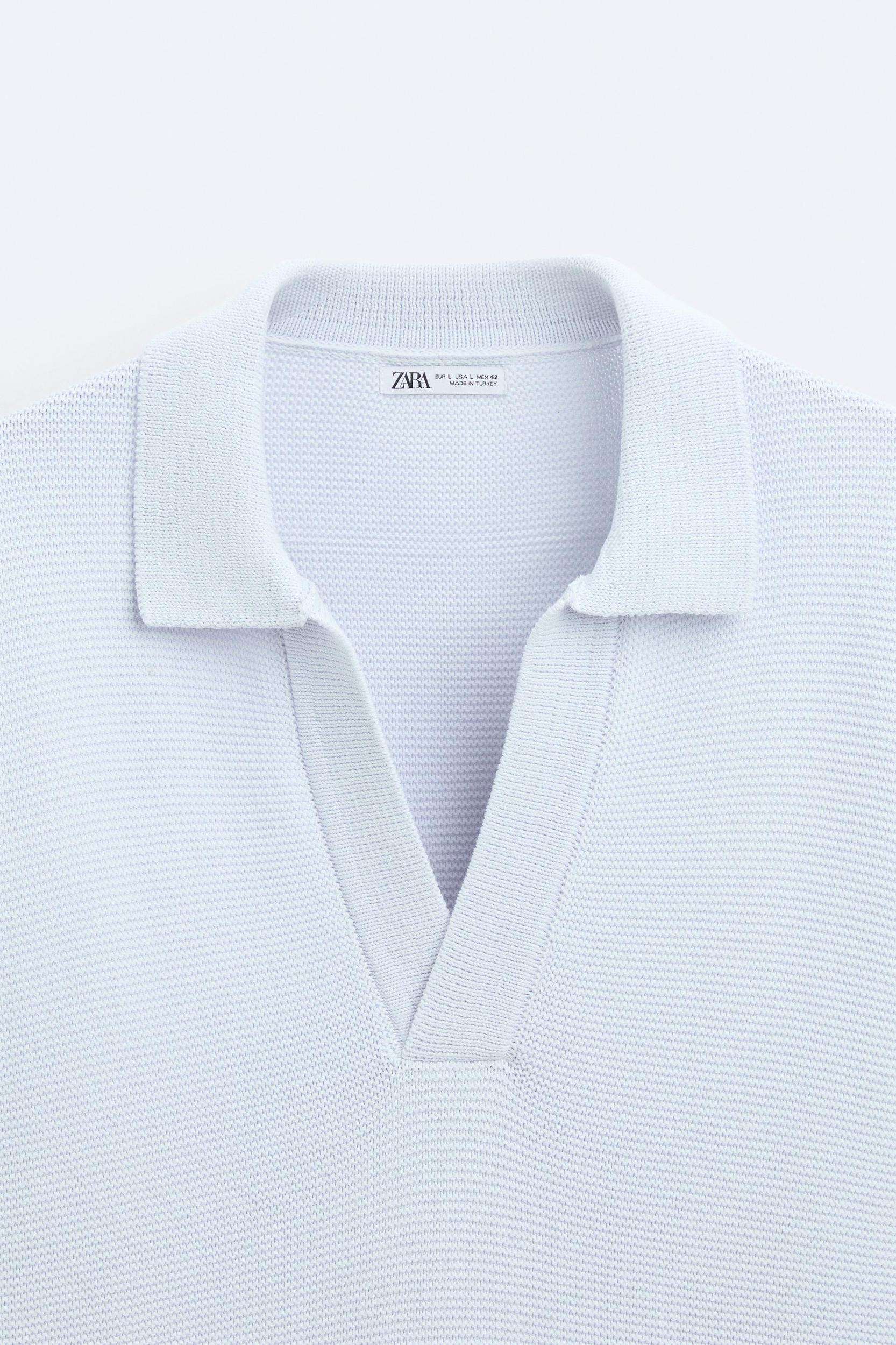 TEXTURED KNIT POLO Product Image