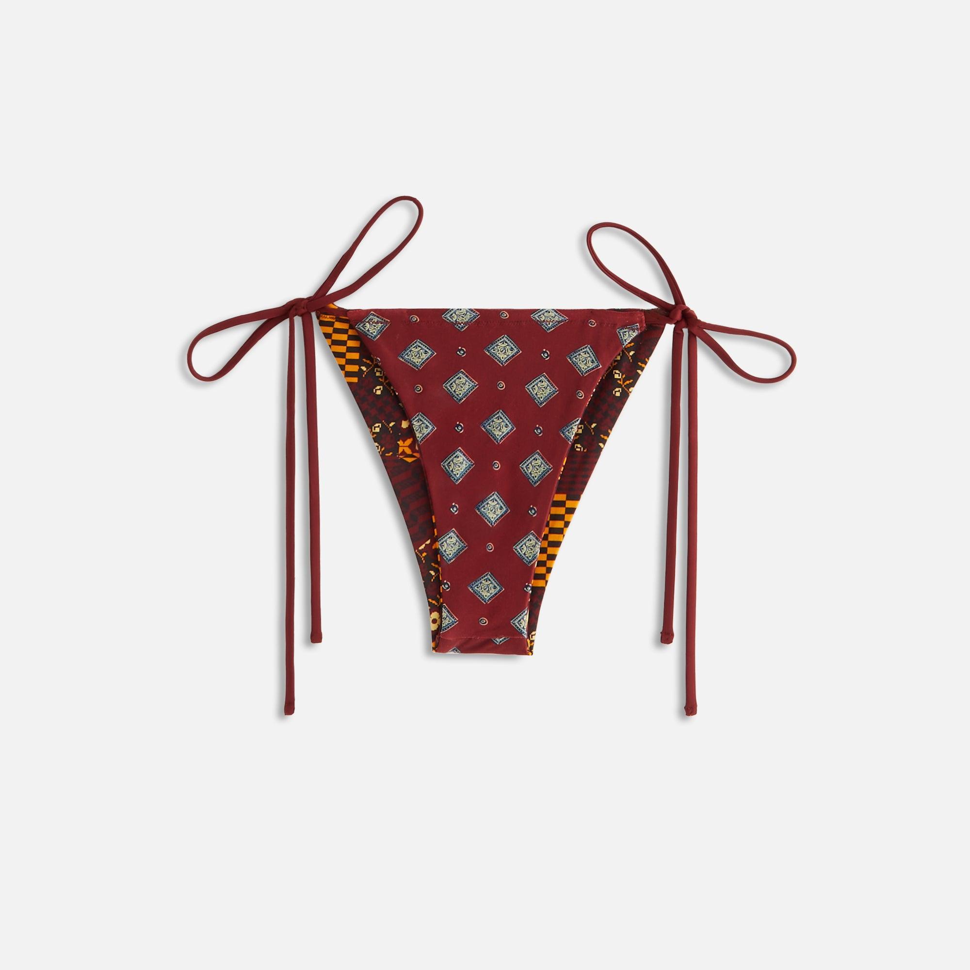 Kith Women Talia II Geo Floral Tie Top - Rhone Female Product Image