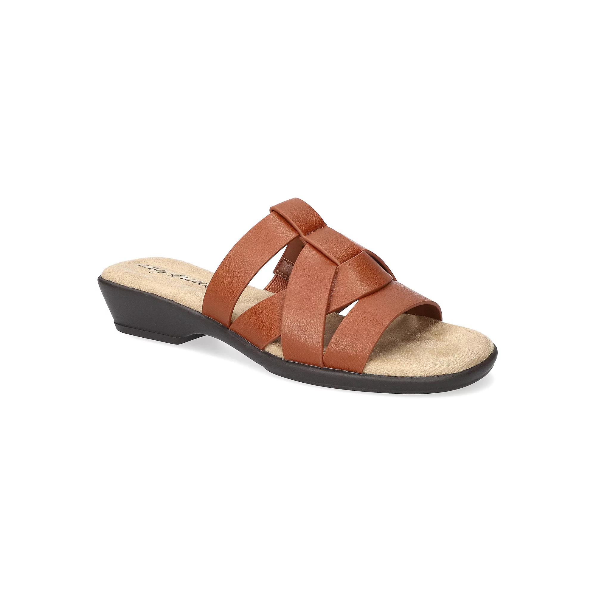 Easy Street Lakeport Women's Comfort Slide Sandals, Size: 8, Red Product Image