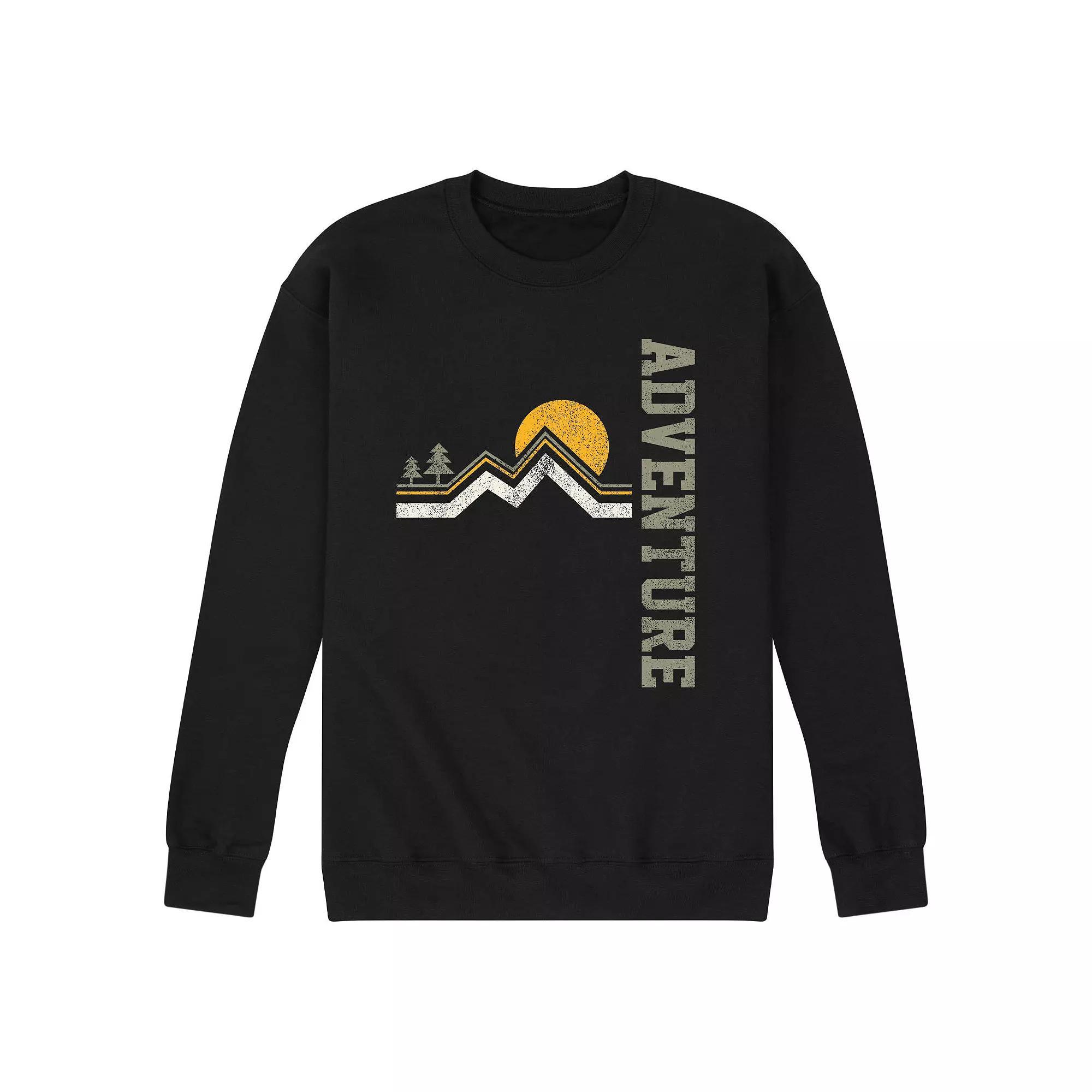 Mens Adventure Mountains Sweatshirt Product Image