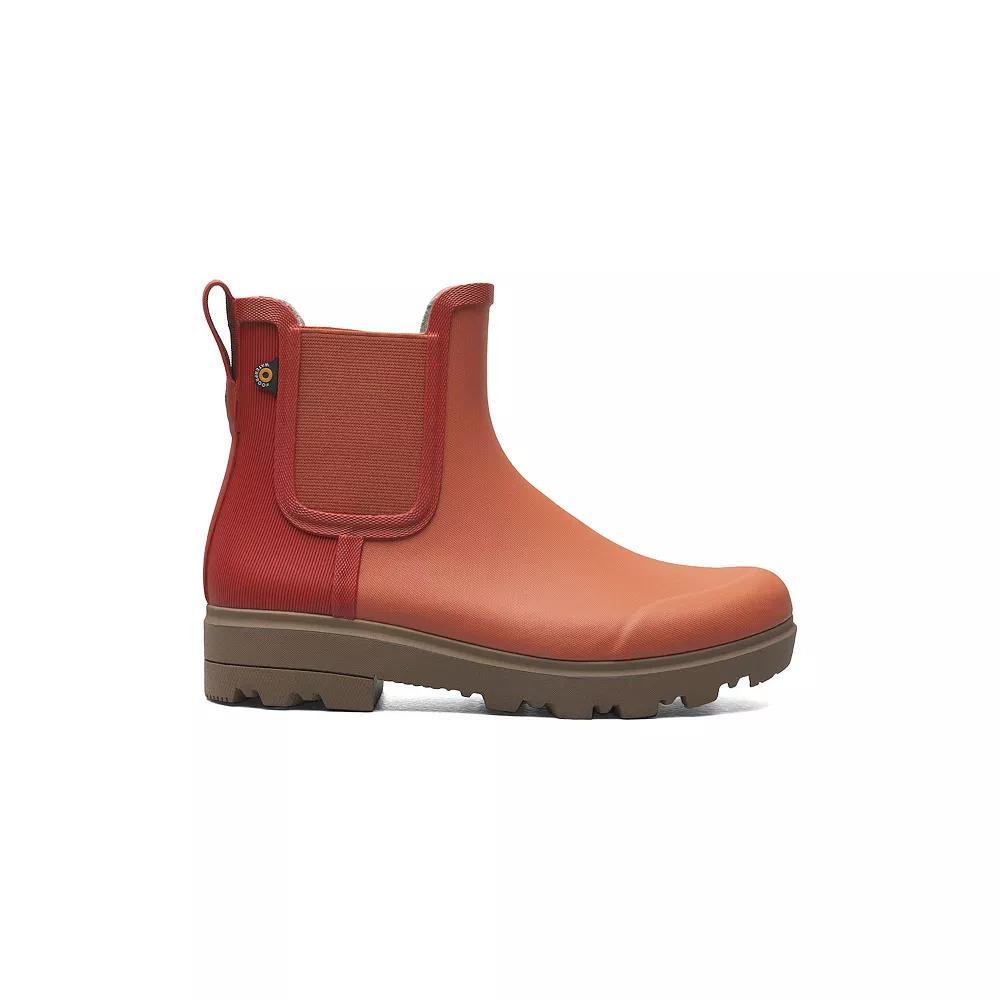 Bogs Holly Women's Chelsea Rain Boots, Size: 8, Green Ash Product Image