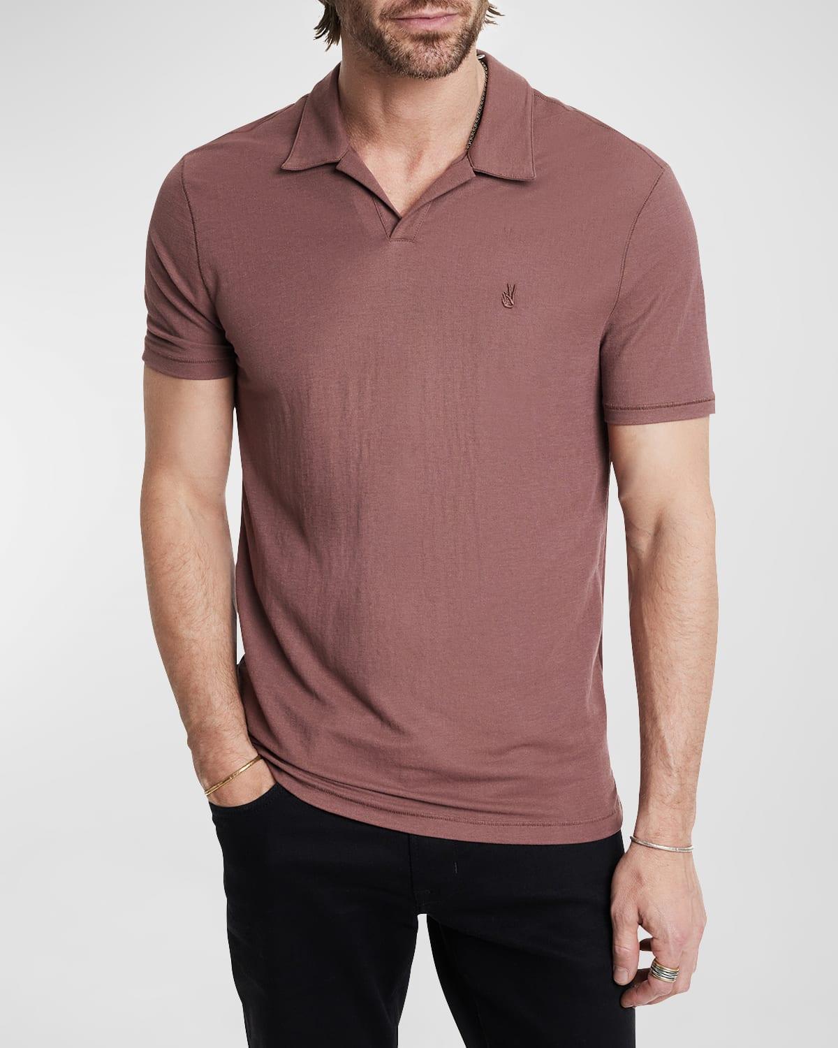 Mens Leroy Pique Polo Shirt Product Image