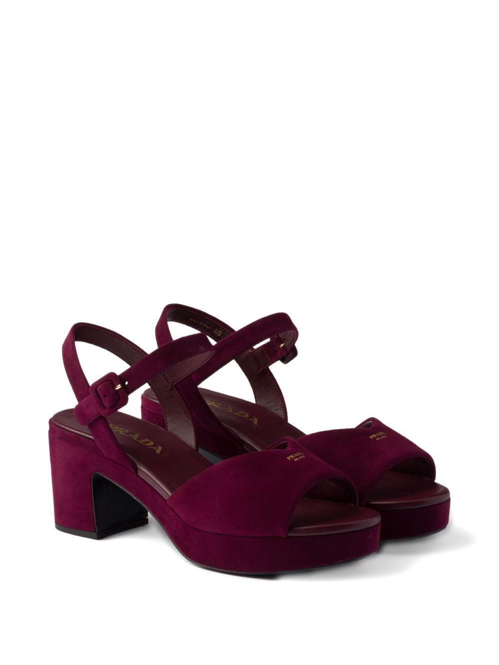 65mm buckle-strap platform sandals Product Image