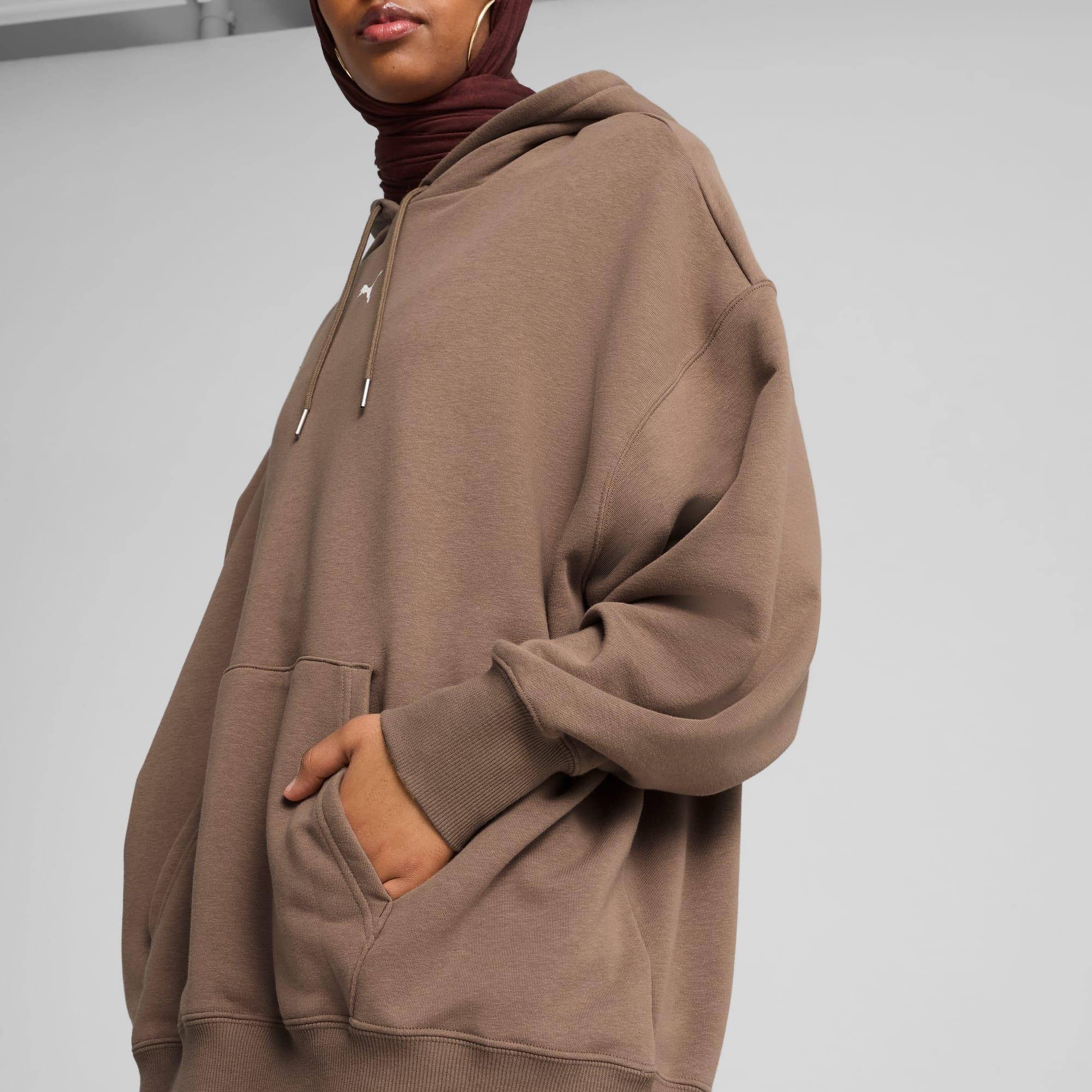 PUMA Wardrobe Essentials Women's Oversized Hoodie Product Image