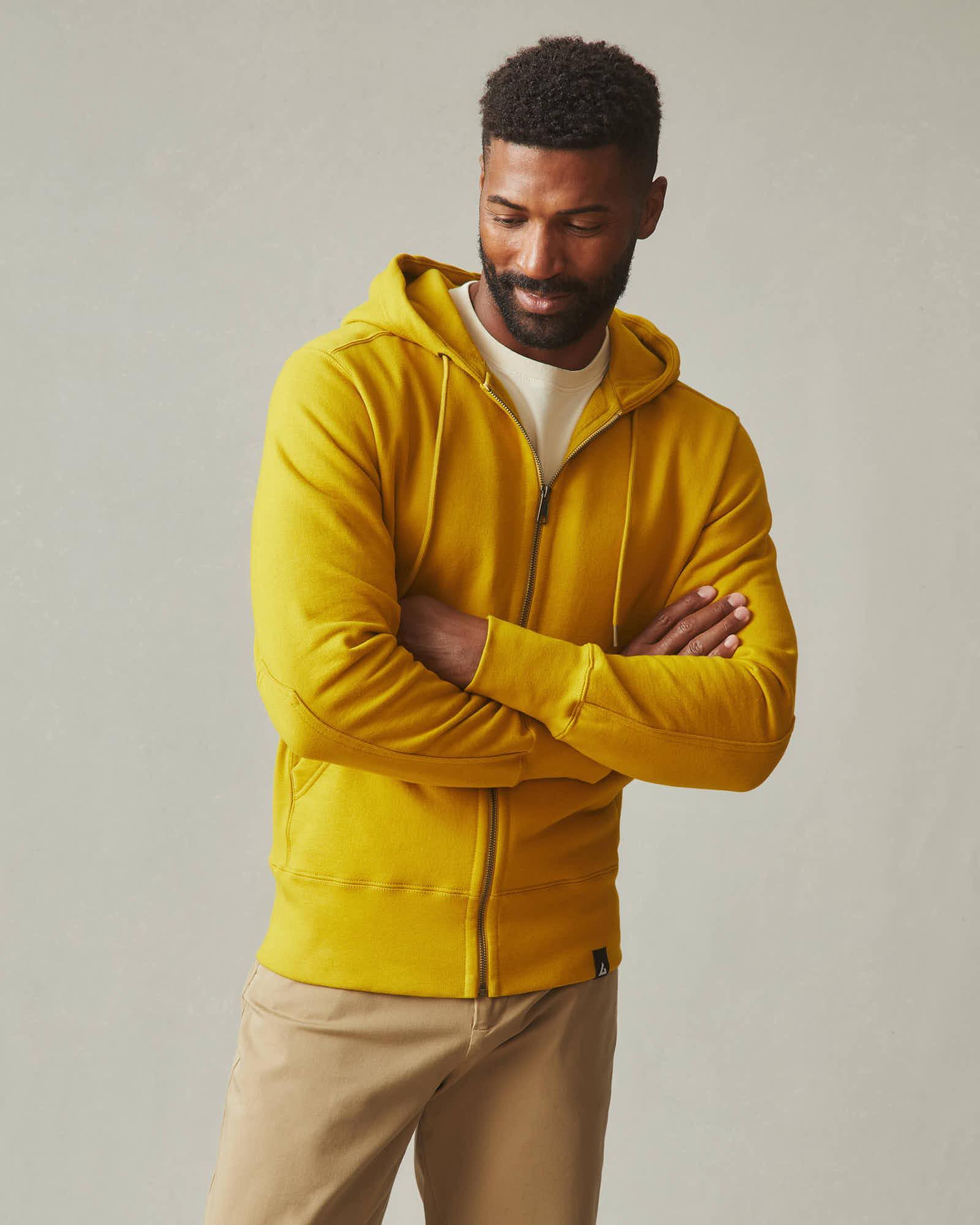 Men's Classic Full Zip - Golden Palm Product Image
