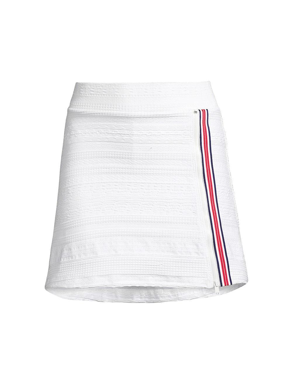 Womens Textured Side-Zip Skort Product Image