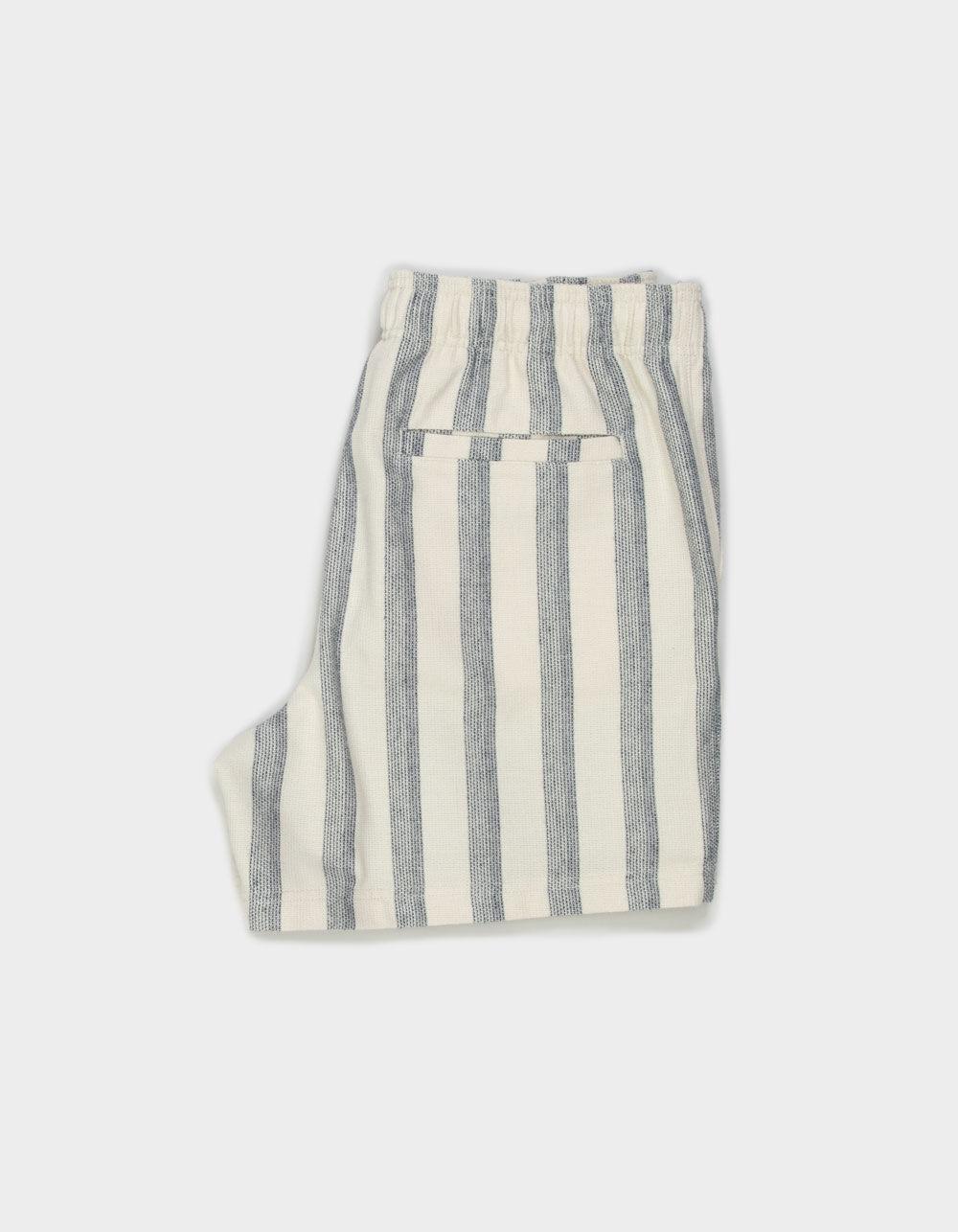 RSQ Mens Stripe Pull On Knit Shorts - NAVY COMBO Product Image
