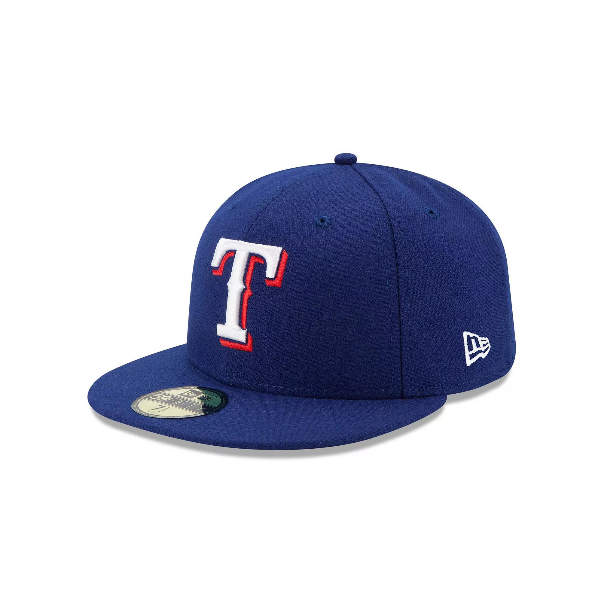 Men's New Era Royal Texas Rangers Game Authentic Collection On-Field 59FIFTY Fitted Hat, Size: 7 1/4, Blue Product Image