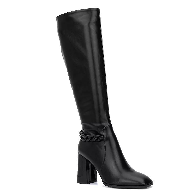 Torgeis Lauren Women's Knee-High Boots, Size: 10, Off White Product Image