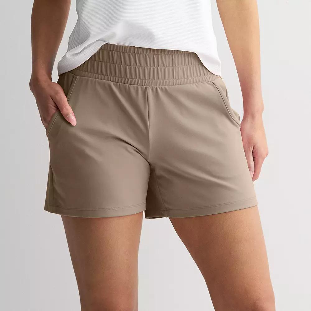 Women's Tek Gear® Essential Soft Relax Shorts, Size: XL, Kalari Green Product Image