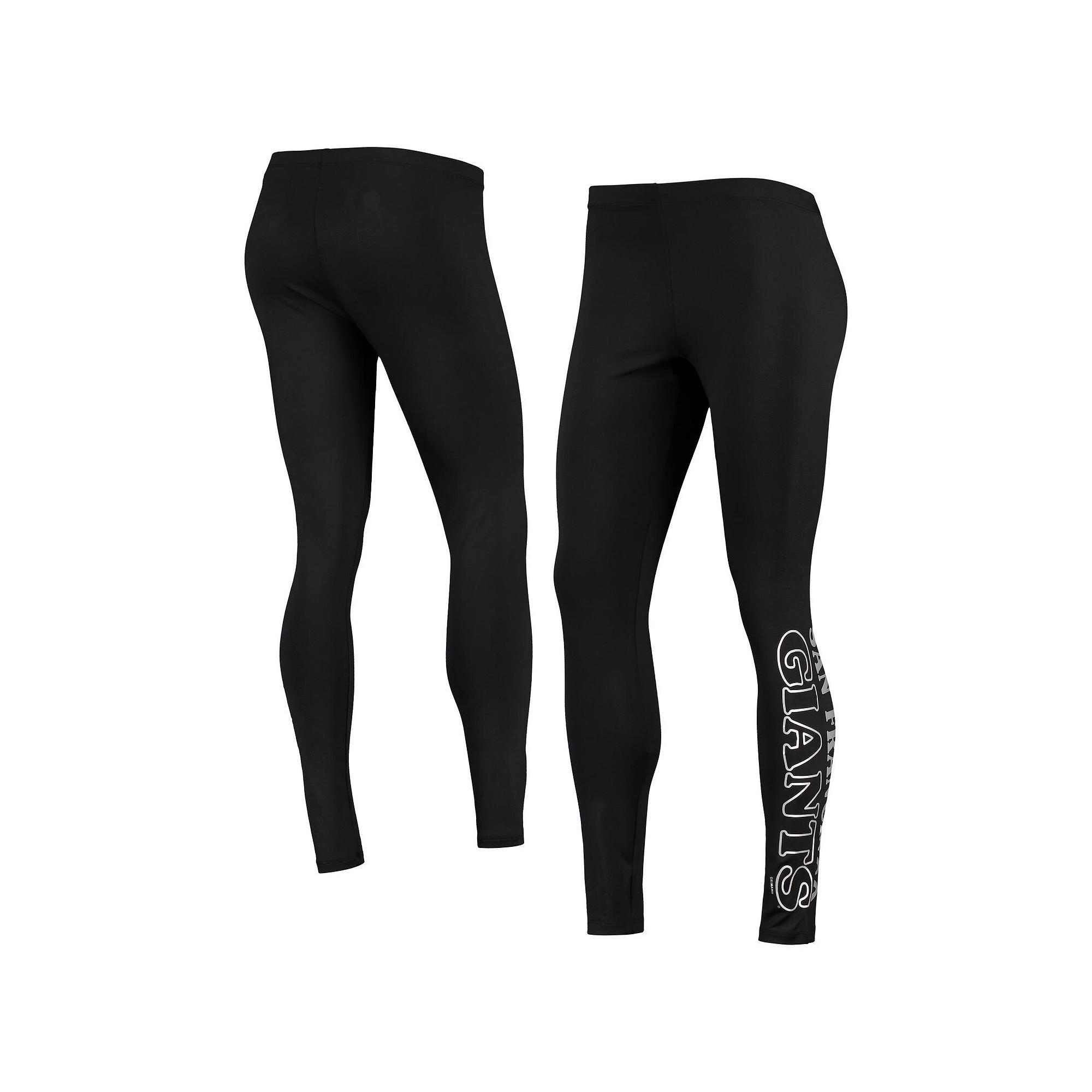 Women's G-III 4Her by Carl Banks Black San Francisco Giants Stadium Lightweight Leggings, Size: Small Product Image